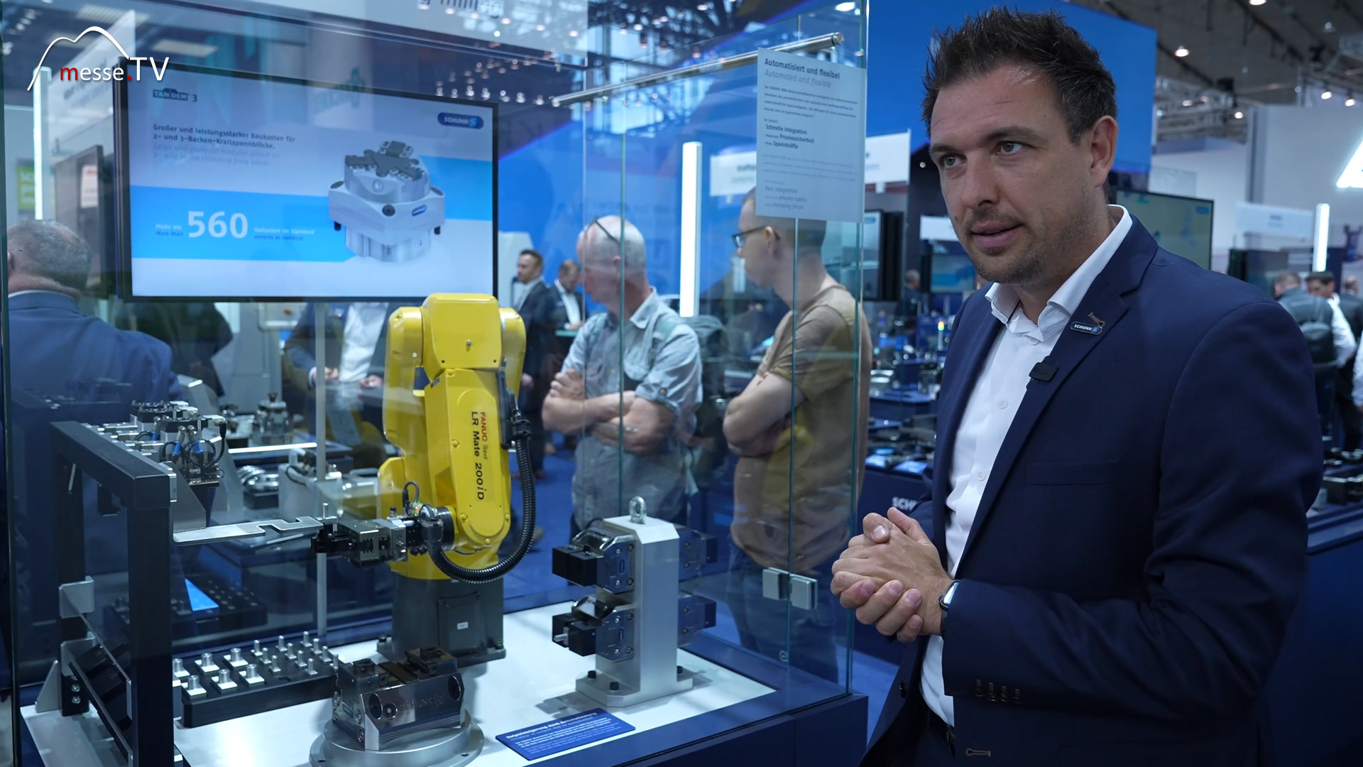 Schunk Greif und Spanntechnik Benjamin Schober AMB 2024 Stuttgart