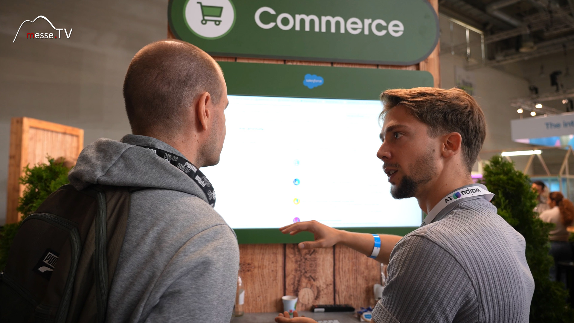 E Commerce mit KI Salesforce CRM System DMEXCO 2024