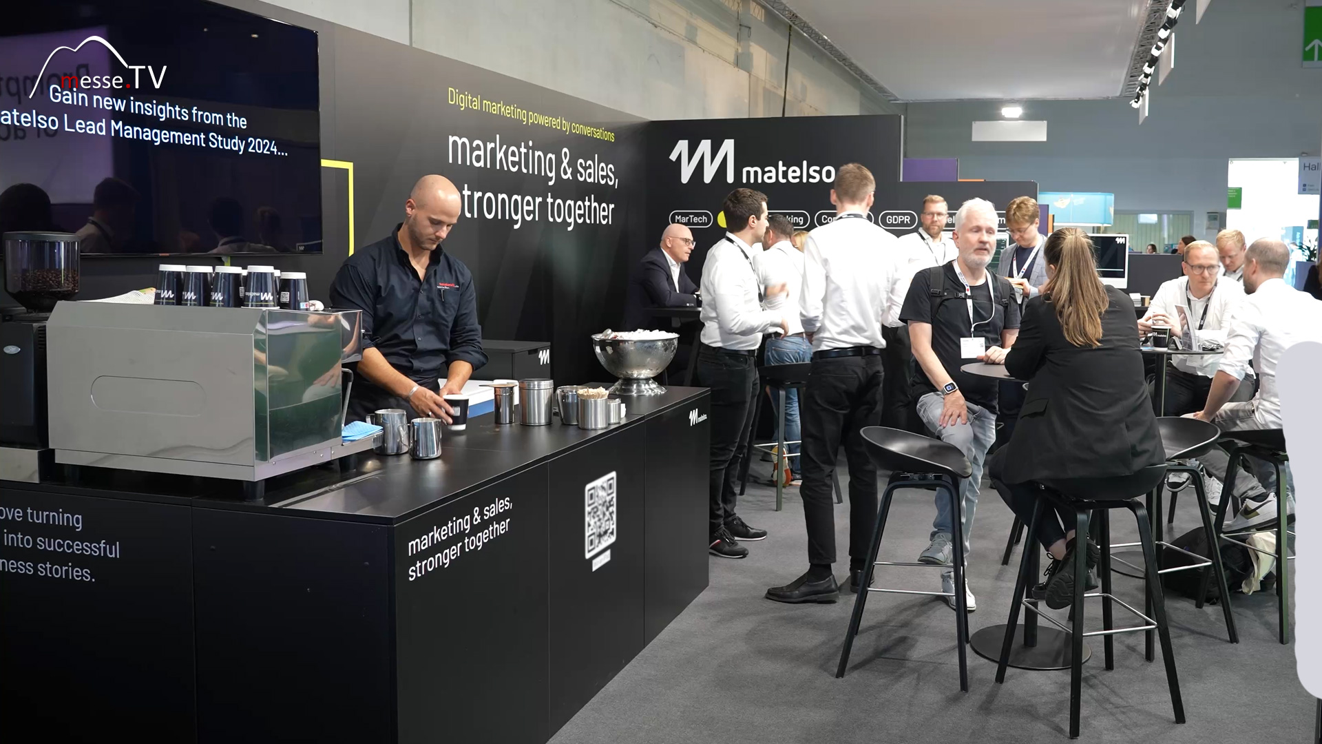 Messestand Marketing Sales Software Matelso DMEXCO 2024