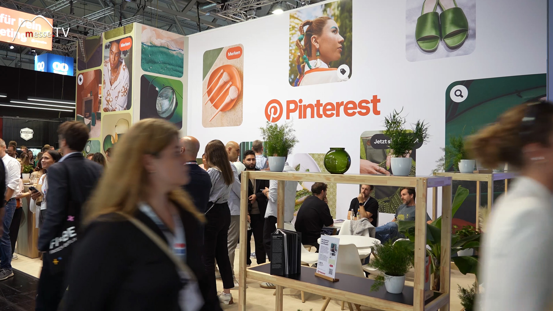 Messestand Pinterest DMEXCO 2024 Messe Köln