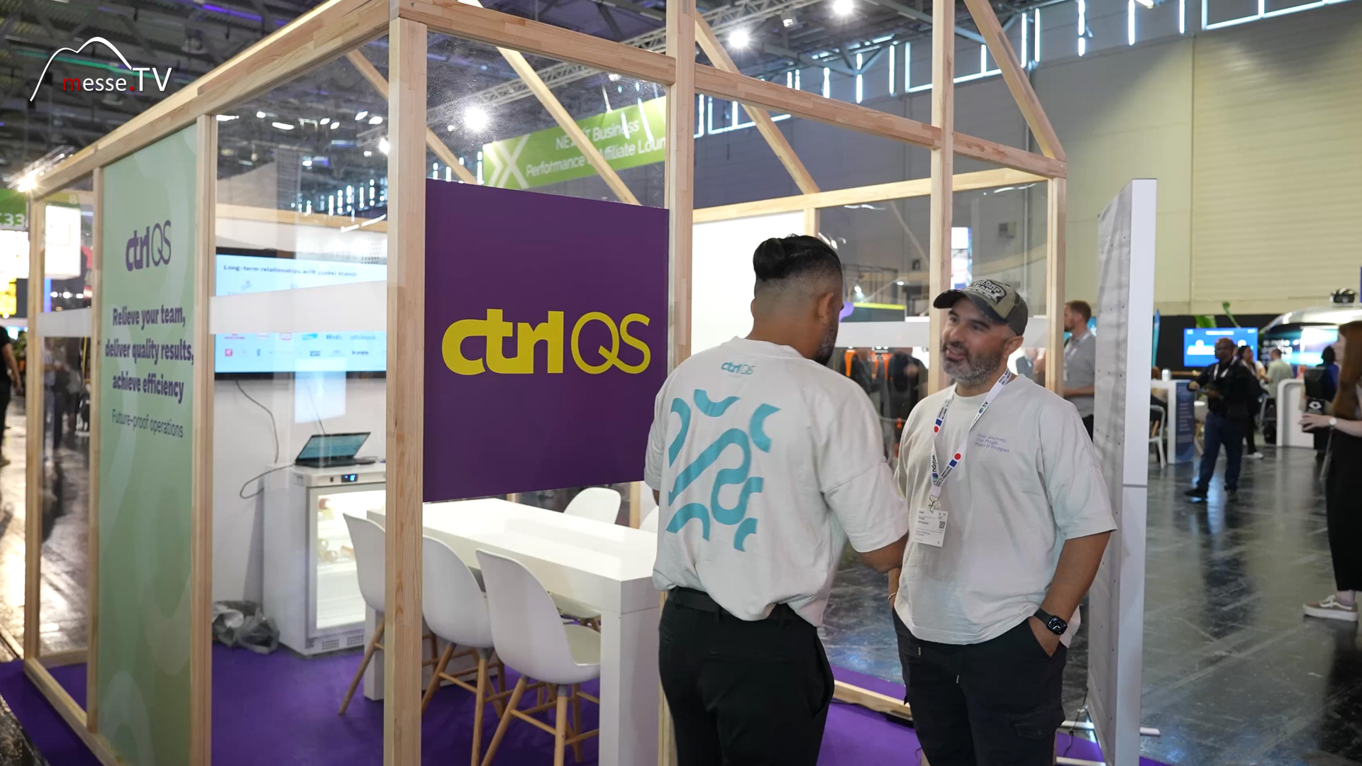 Messestand ctrl QS digitale Transformation DMEXCO 2024