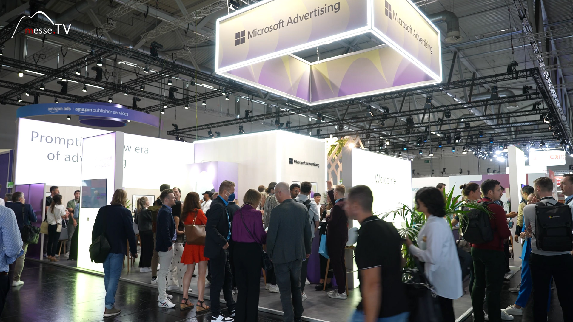 Microsoft Messestand DMEXCO 2024 Koeln