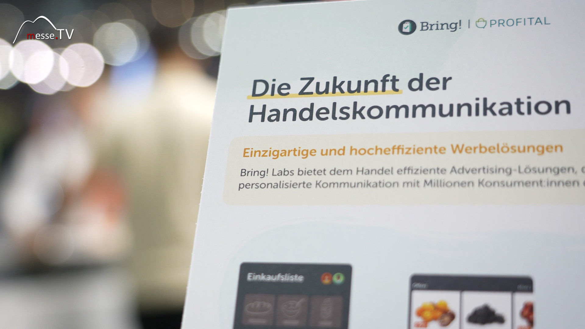 Zukunft der Handelskommunikation digitale Werbelösungen Bring! Labs AG DMEXCO Köln