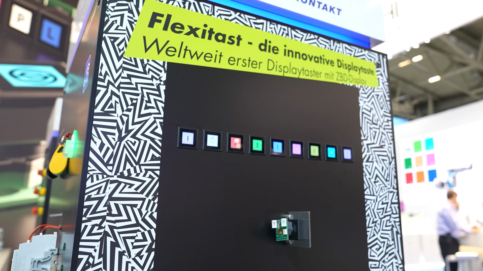 Flexitast Drucktaste mit Display Schlegel electronica 2024