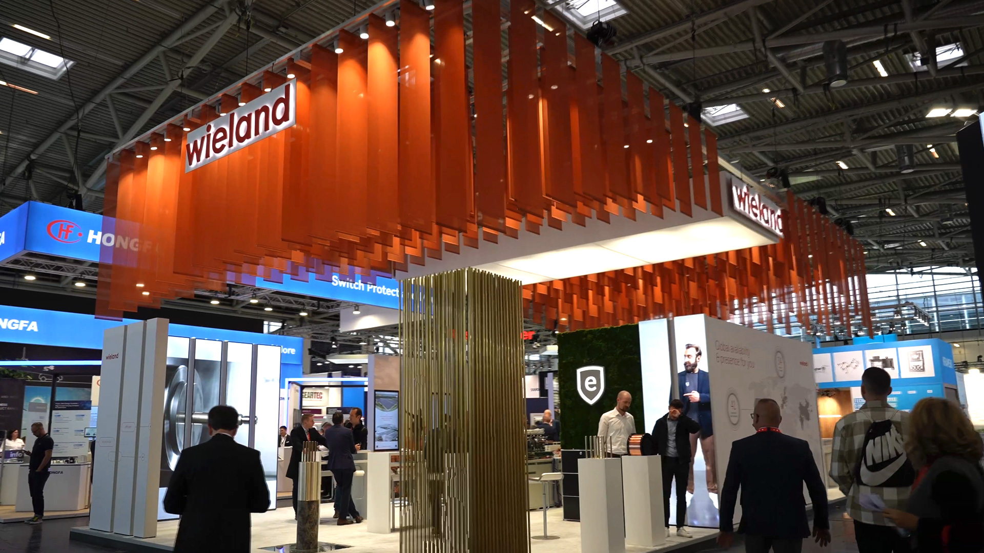 Innovationen 2024 Wieland Messestand electronica Messe München