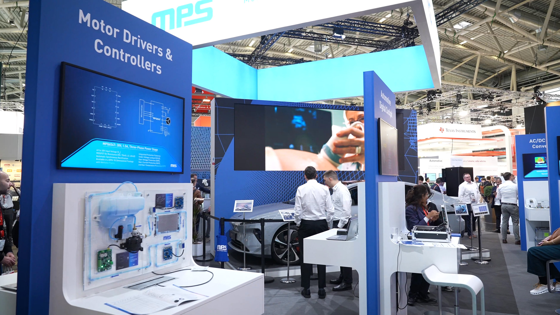 Neuheiten MPS Messestand electronica 2024 Messe Muenchen