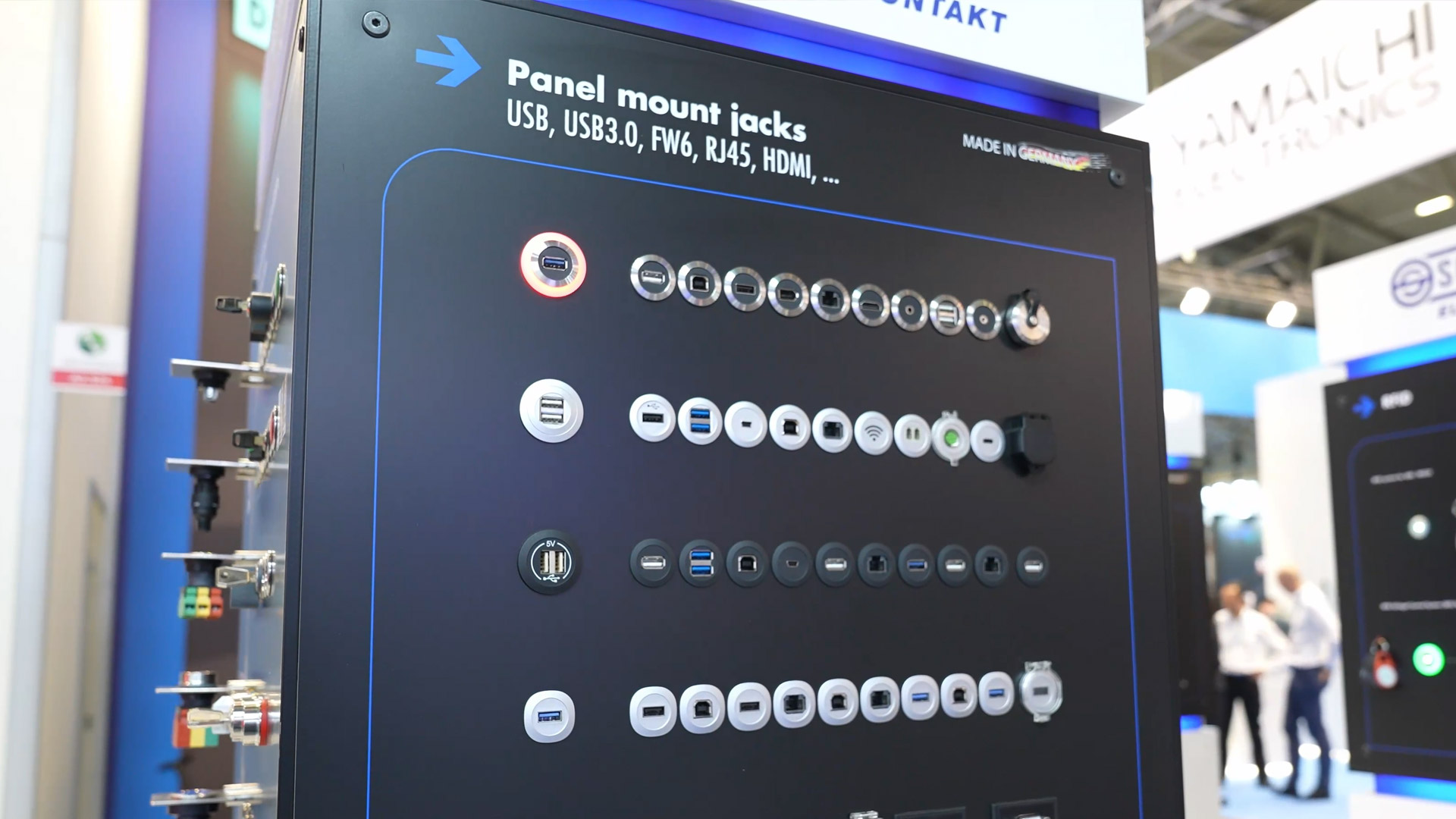 Panel mount jacks Einbaubuchsen Ladebuchsen Schlegel electronica 2024