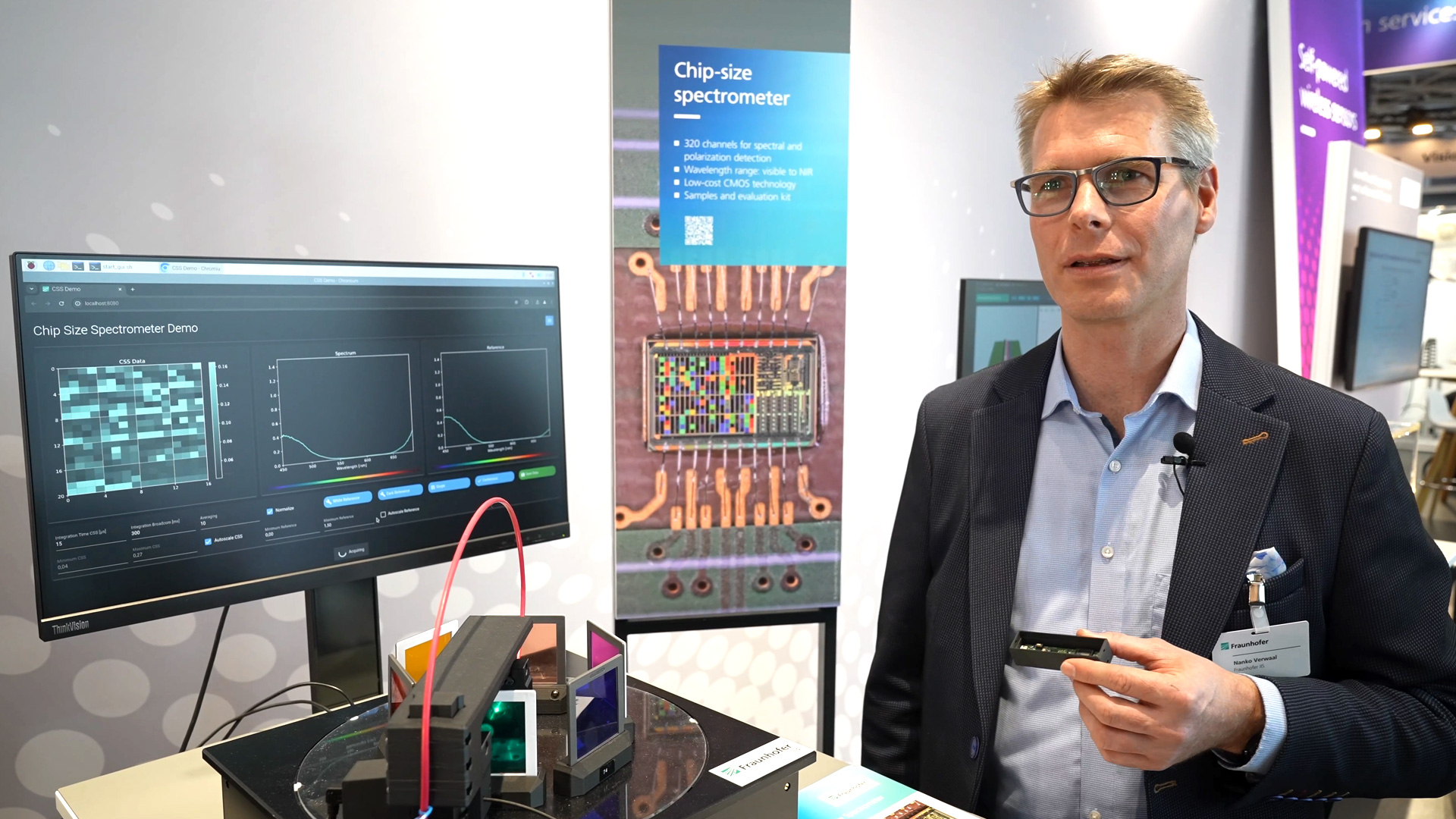 Technologie Neuheiten Fraunhofer IIS Nanko Verwaal electronica 2024