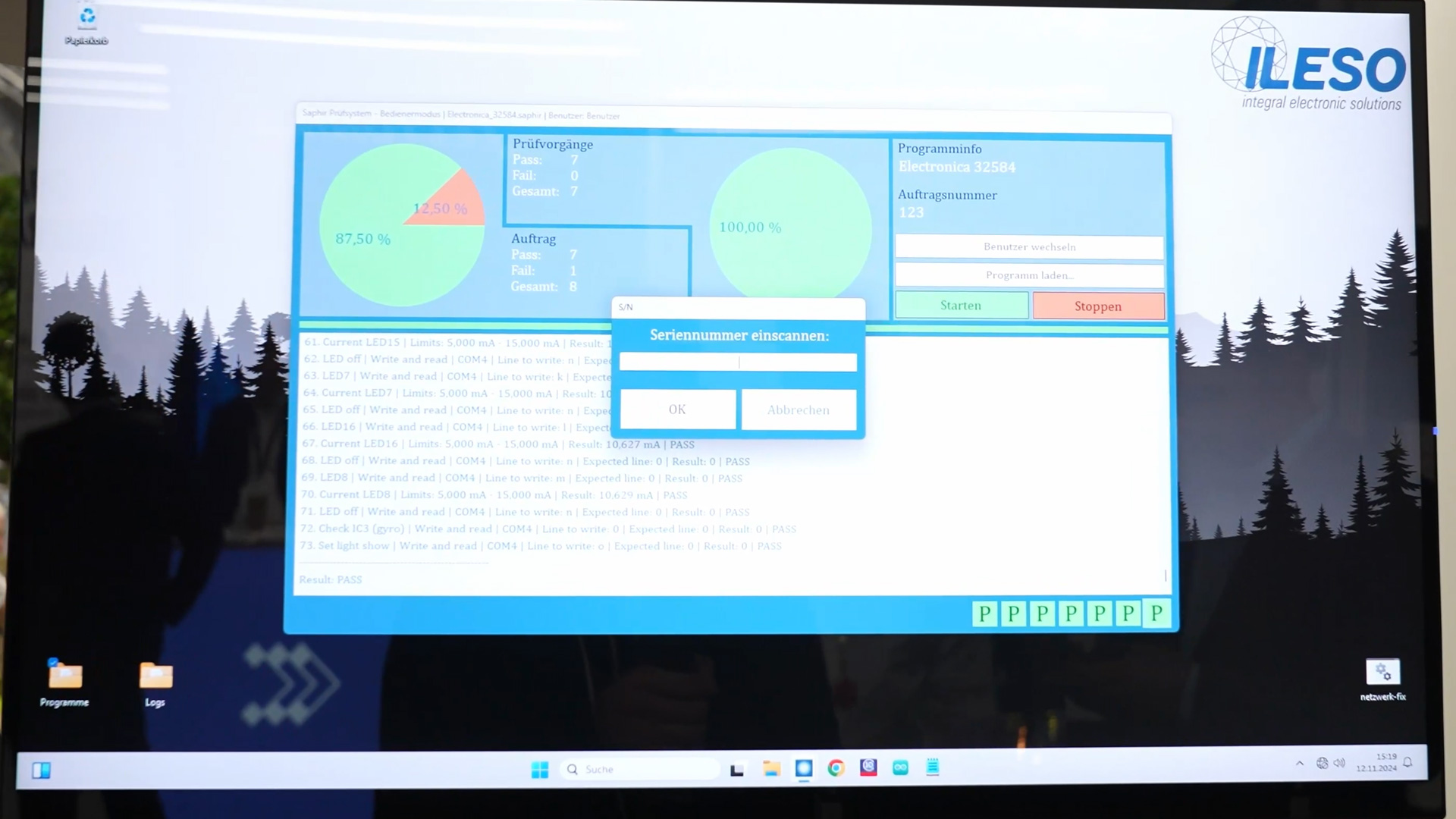 innovatives elektronisches Testsystem Ileso electronica 2024