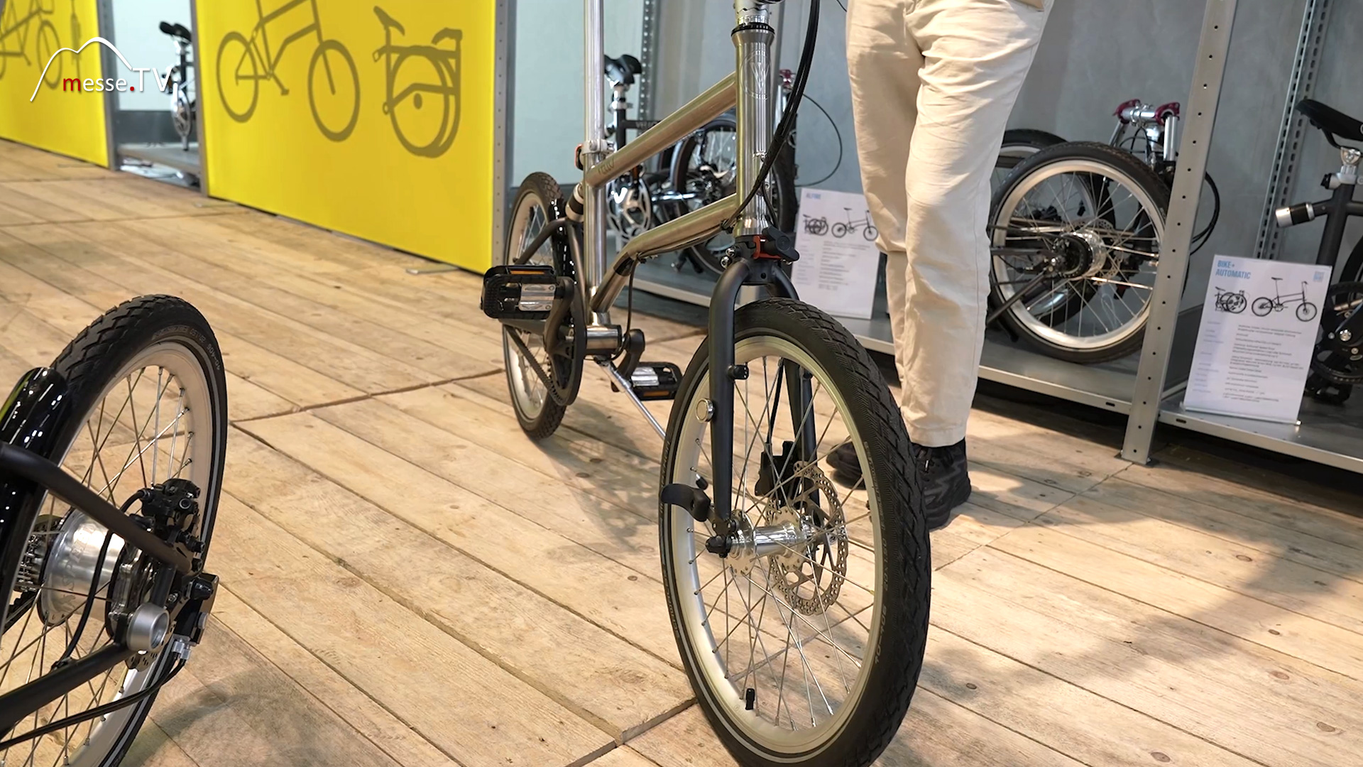 E Bike Faltrad Rekuperation Energierückgewinnung EUROBIKE 2024