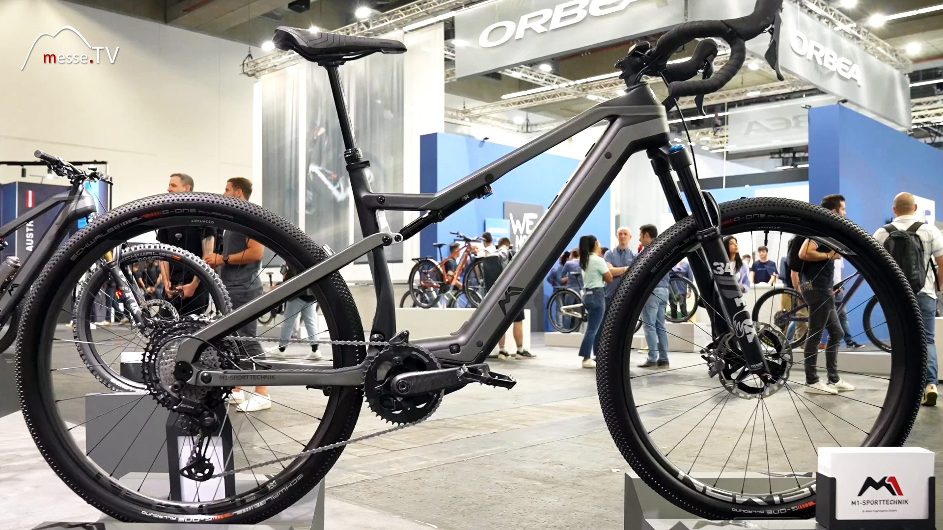 E Gravelbike M1 Eurobike Messe Frankfurt