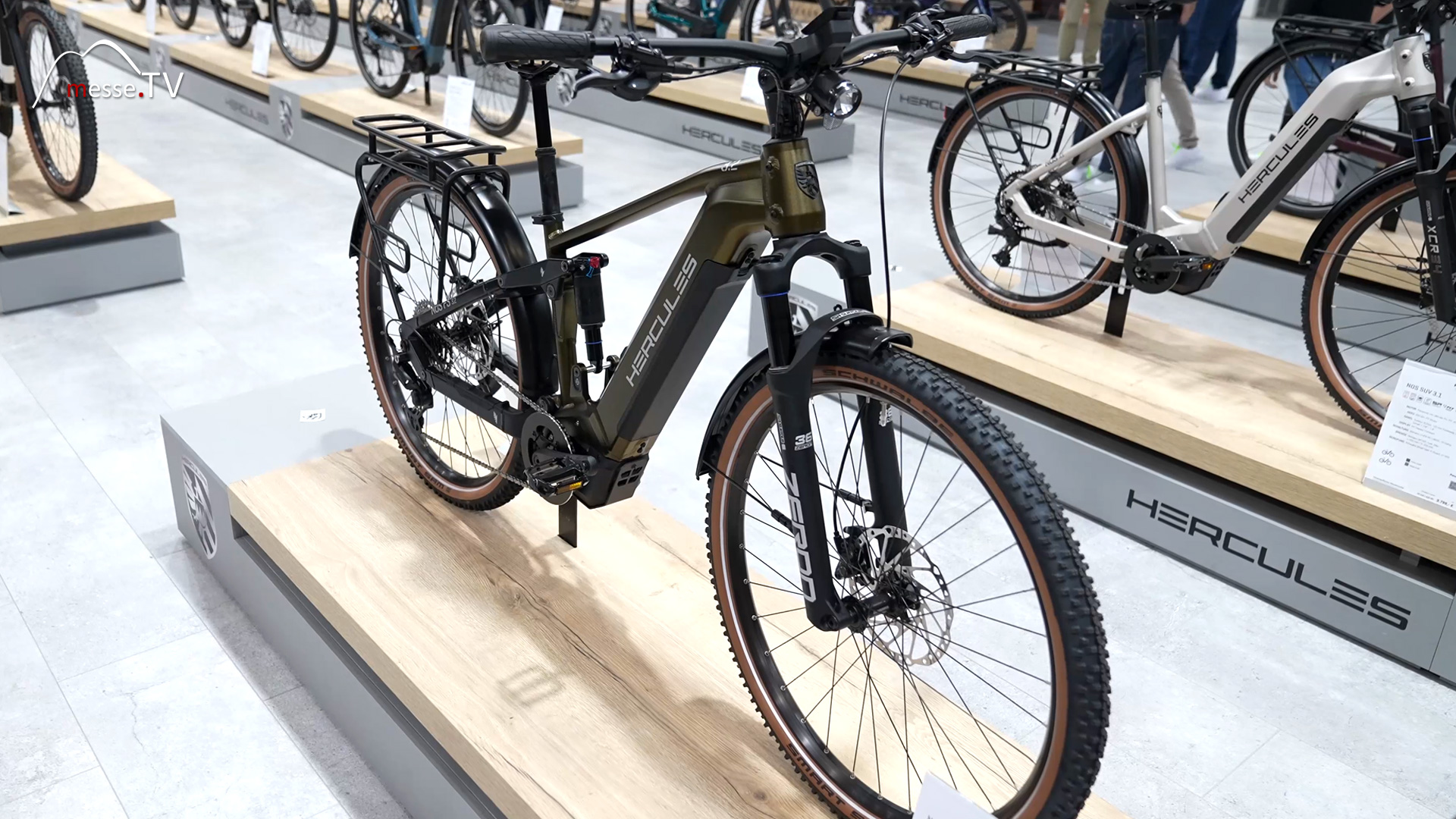 HERCULES Trekking E Bike Fahrradmesse EUROBIKE