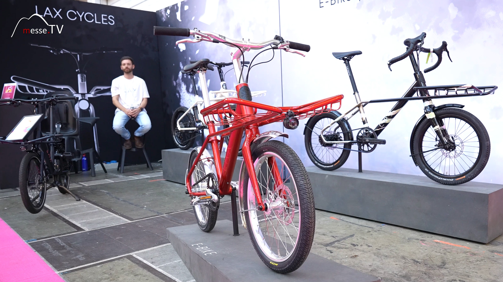 LAX Cargobike E Bike 20 Zoll Handmade in Germany EUROBIKE 2024