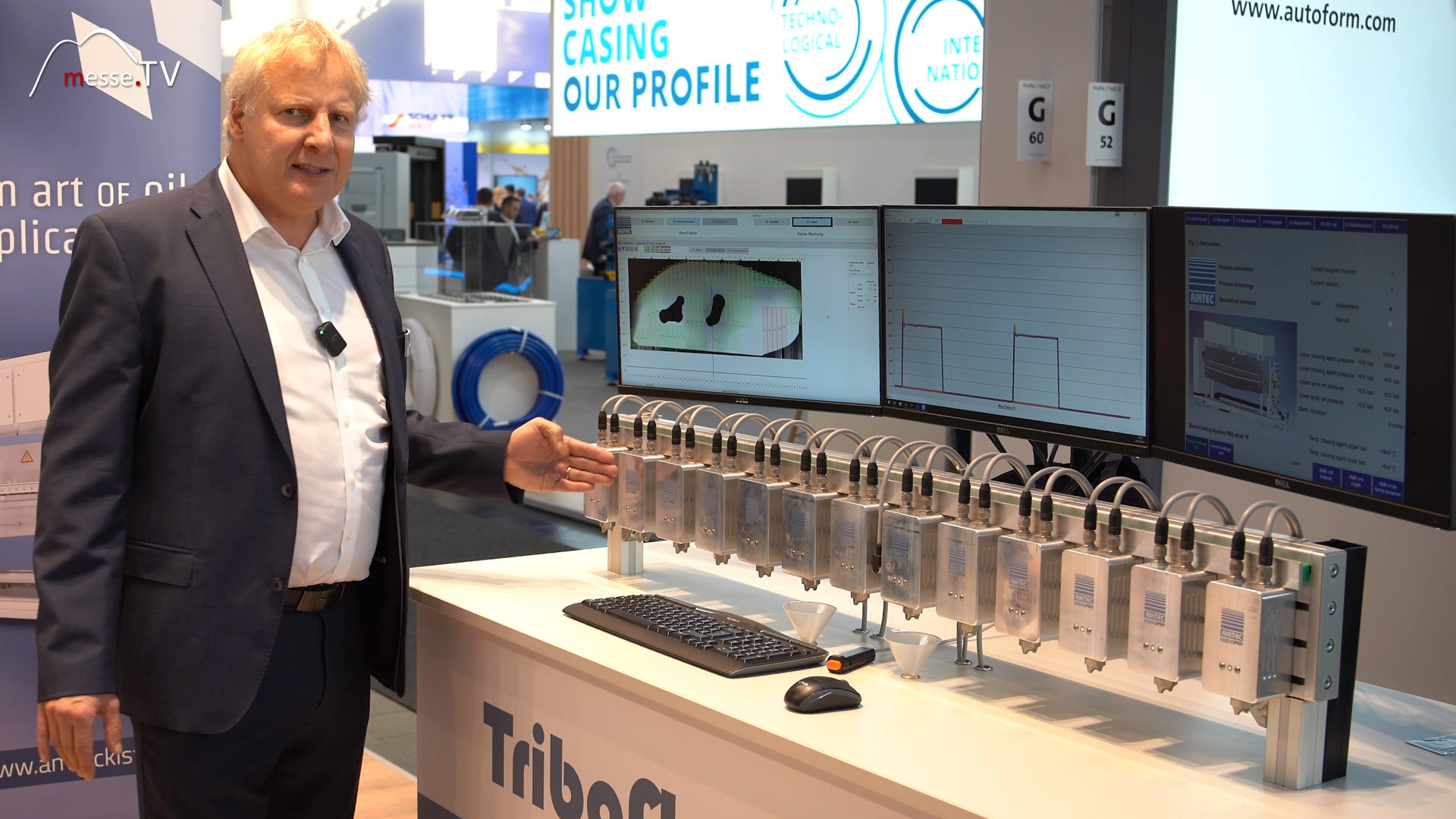 Platinen Beölung Triboflex Technologie Amtec Euroblech 2024