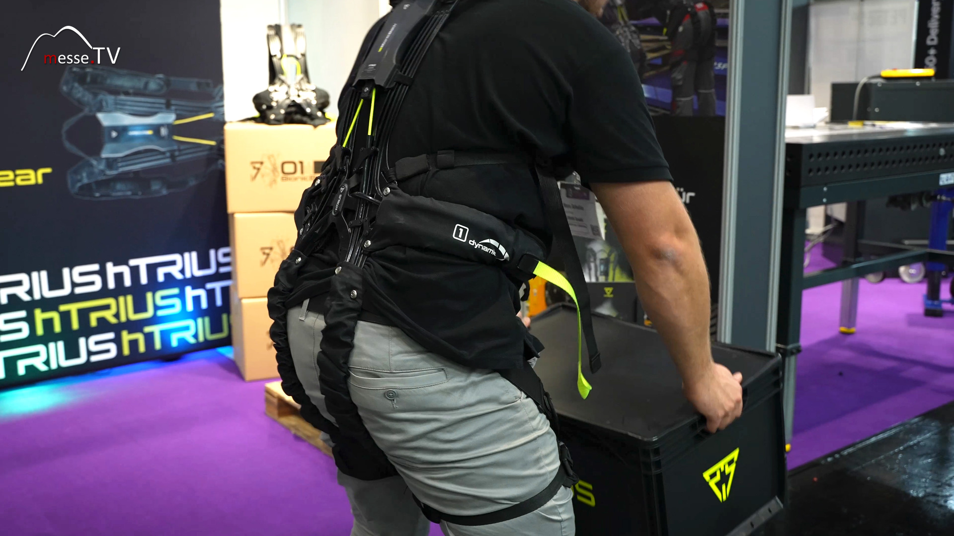 Ruecken mit BionicBack Exoskelett entlasten hTrius Euroblech 2024