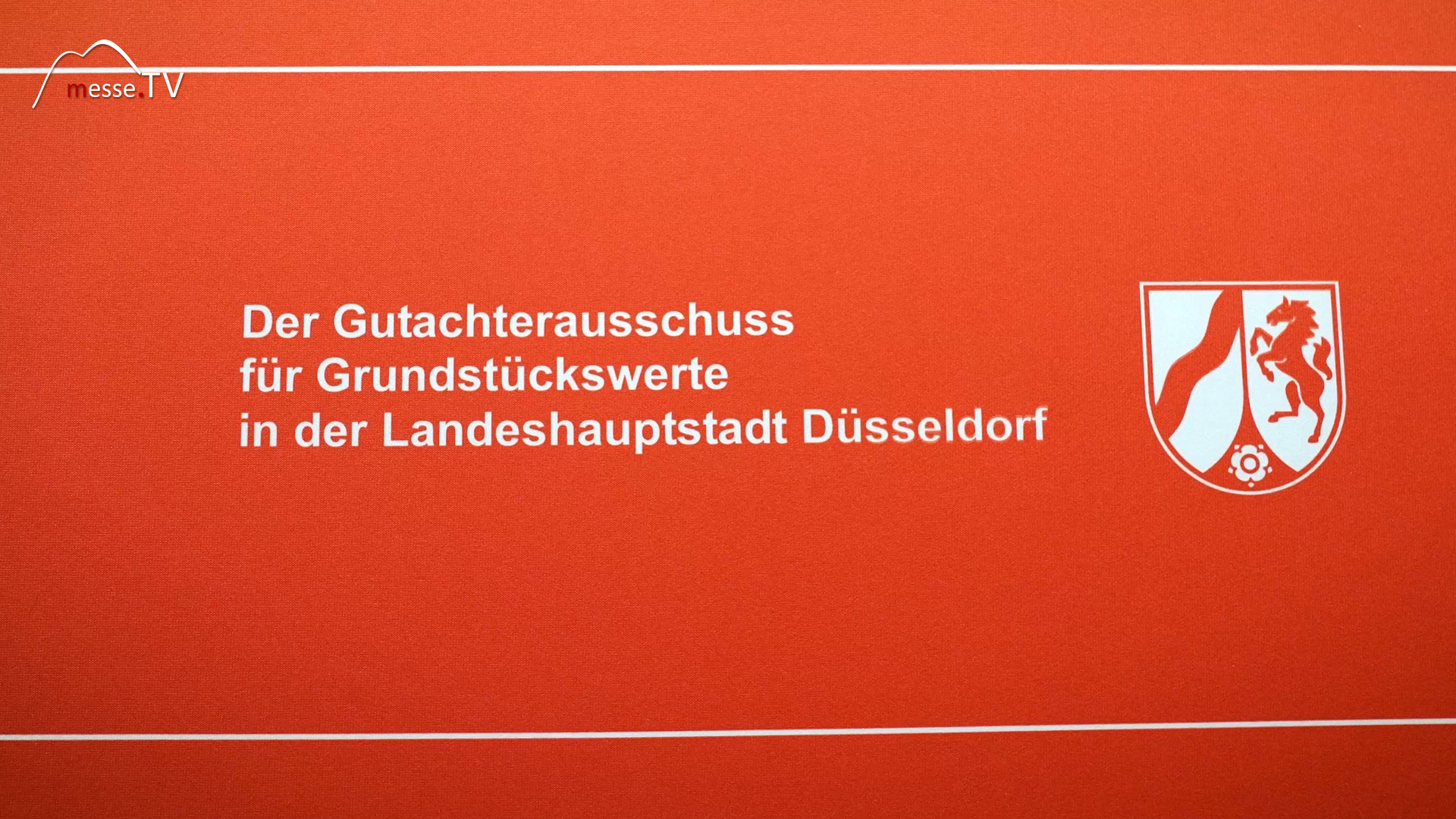 Gutachterausschuss für Grundstückswerte Landeshauptstadt Düsseldorf EXPO REAL München