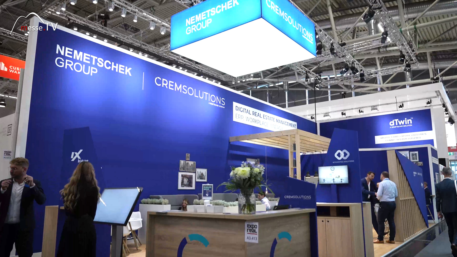 Messestand Crem Solutions EXPO REAL 2024 Messe Muenchen