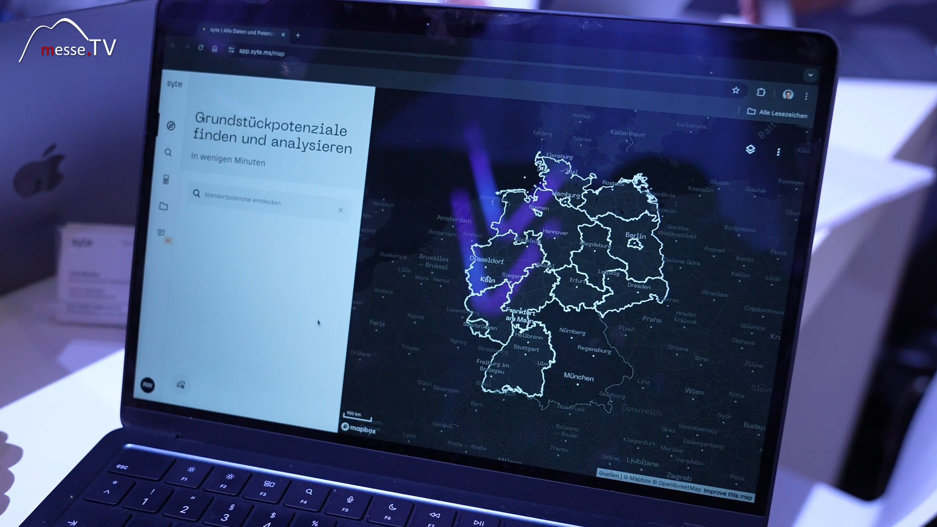 Potenzial Grundstücke und Immobilienobjekte mit KI erkennen syte Plattform EXPO REAL 2024