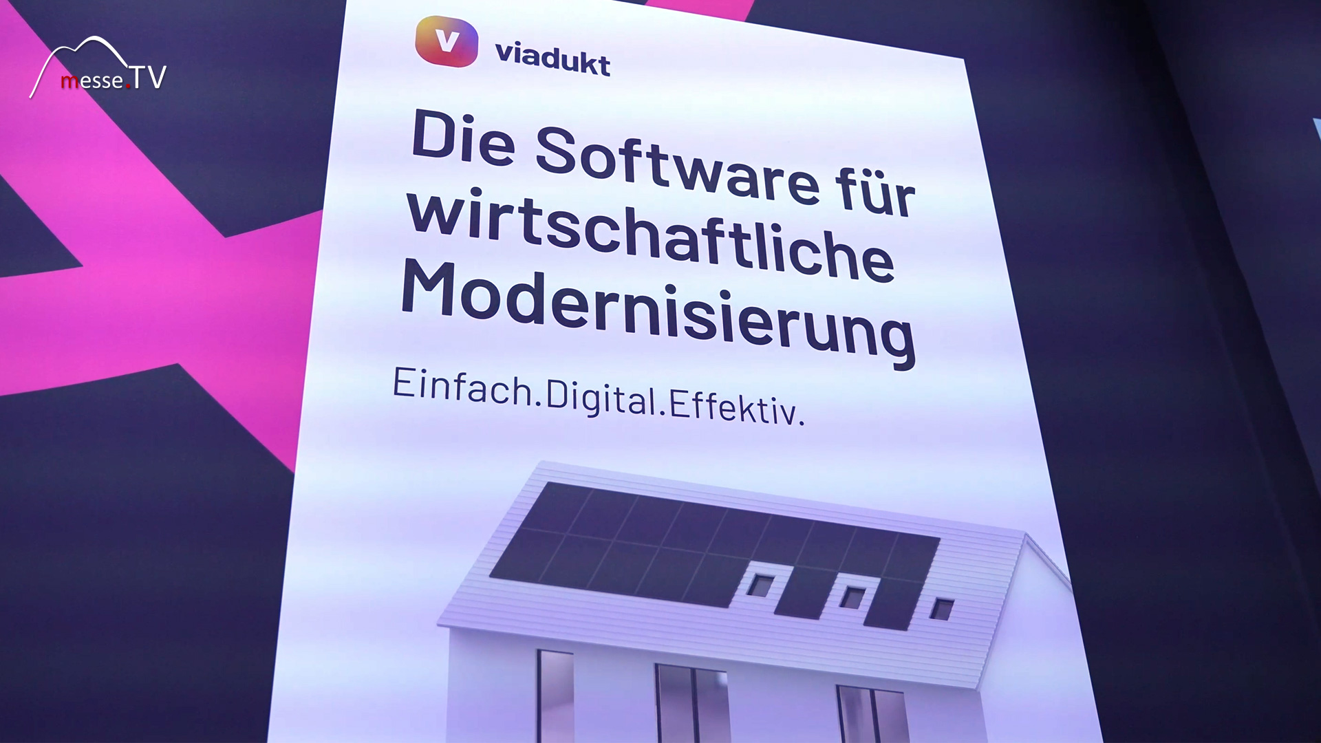 Software für wirtschaftliche Modernisierung Viadukt EXPO REAL 2024