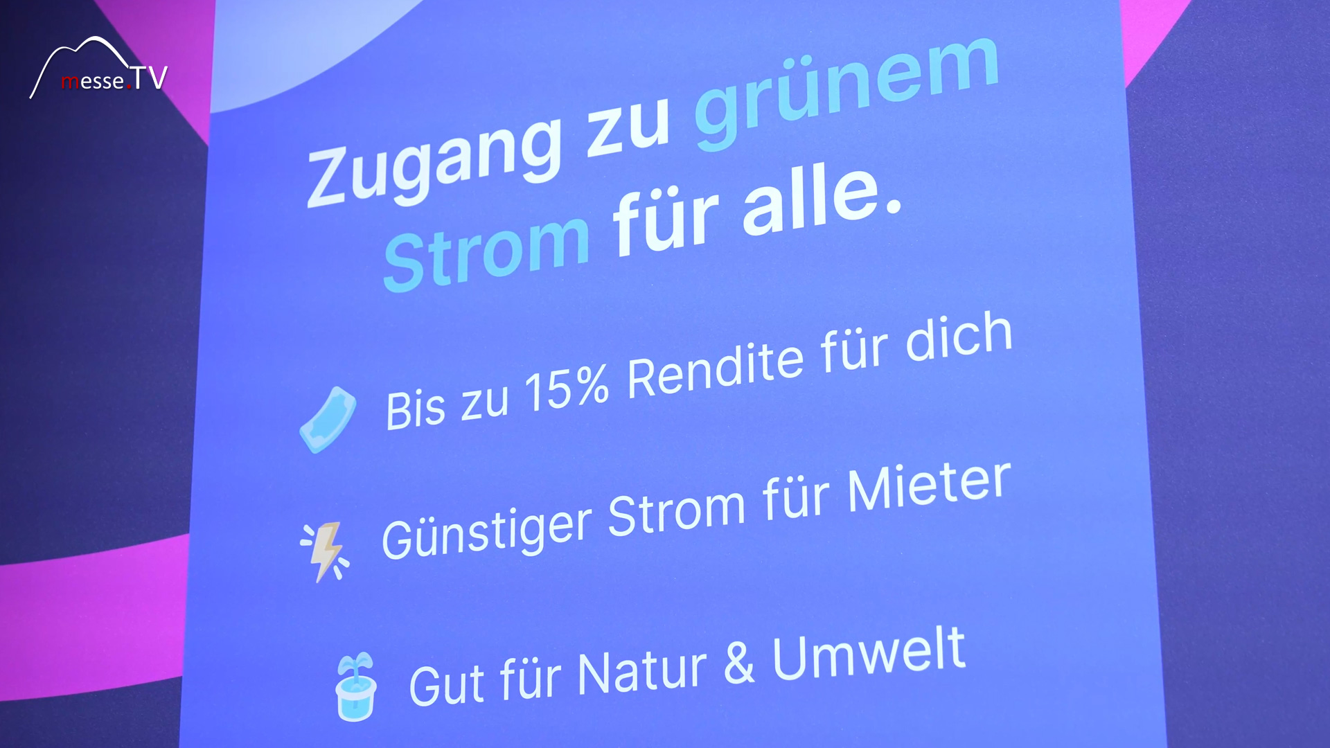 Zugang guenstiger und gruener Strom fuer Mieter metergrid EXPO REAL 2024