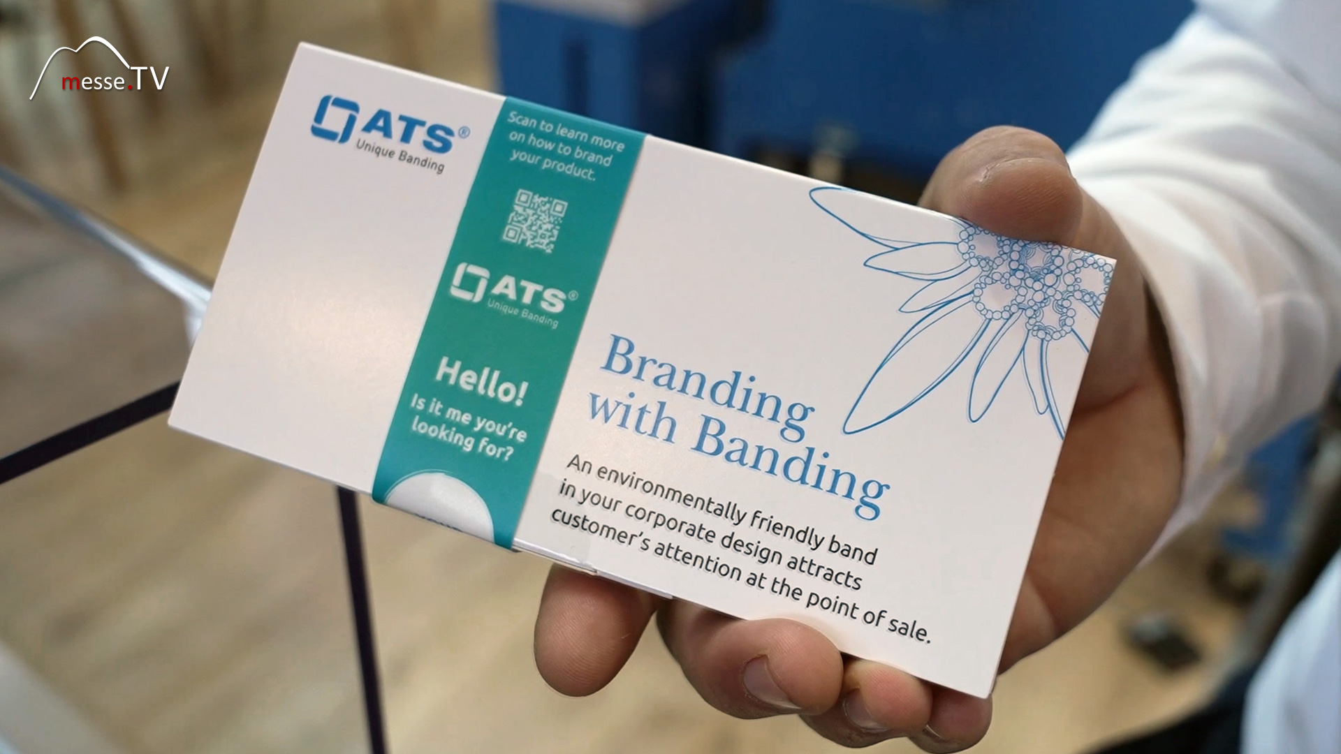 Branding with Banding Banderolieren Flyer ATS Tanner Fachpack 2024