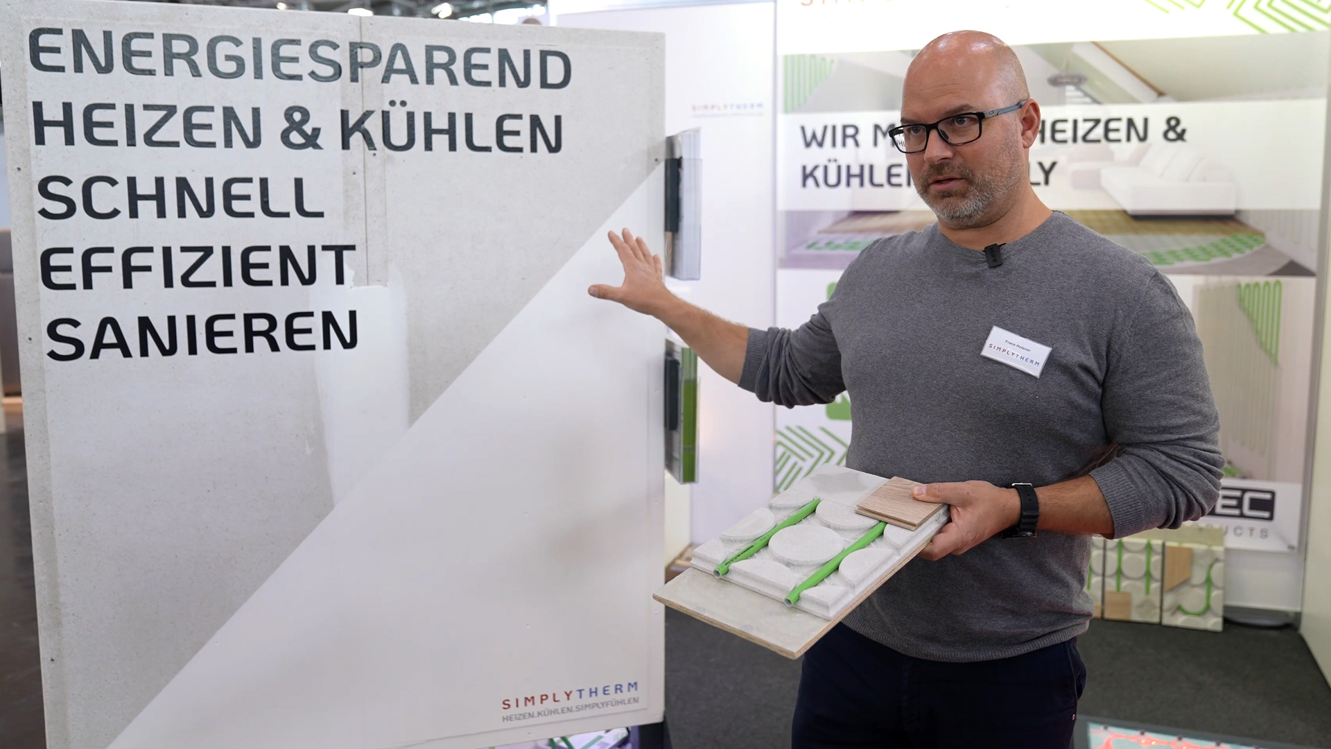 Flächenheizung Altbausanierungen Simplytherm Heim+Handwerk 2024