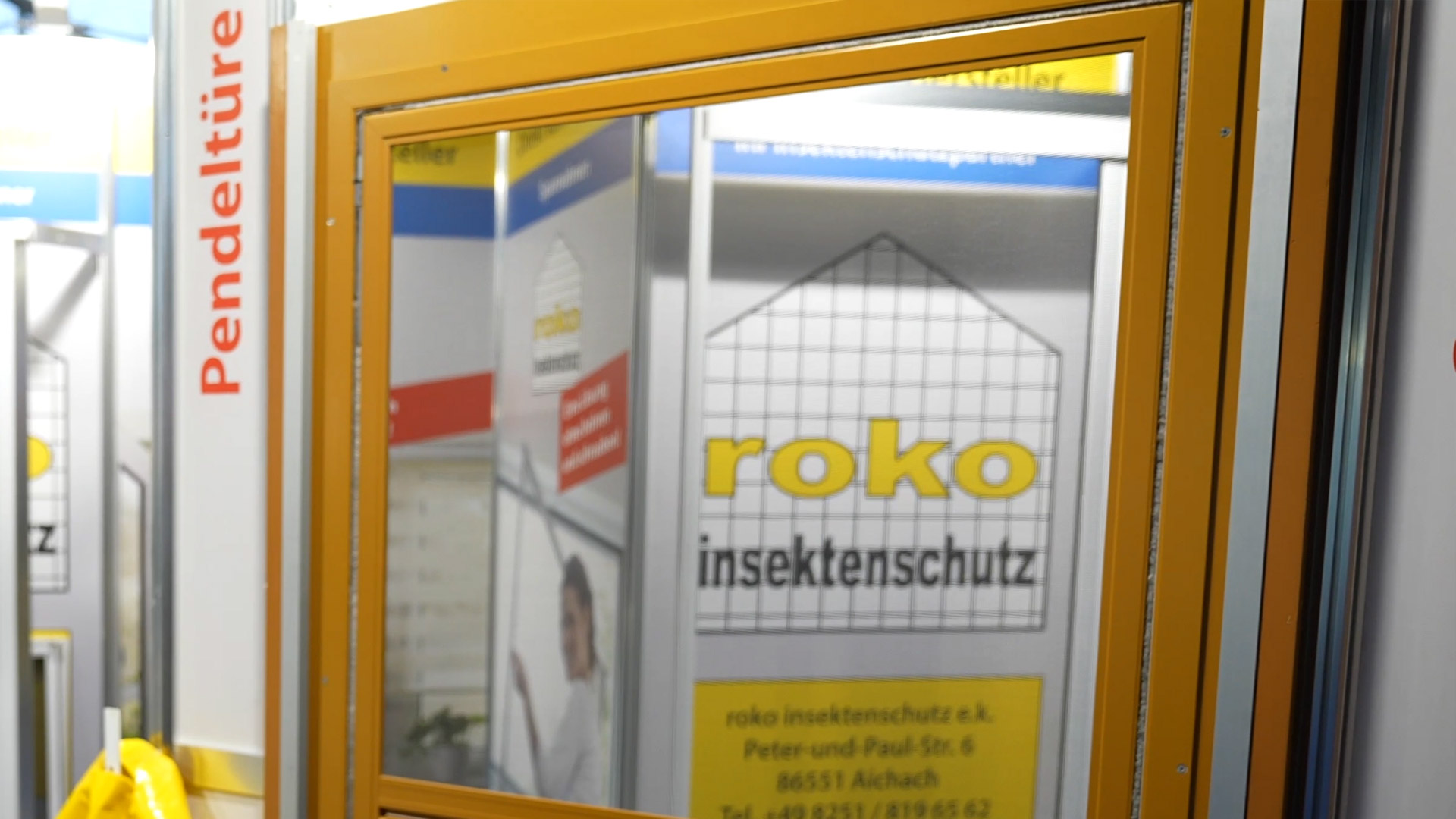 Insektenschutz Pendeltüren Aluminium roko Heim Handwerk 2024