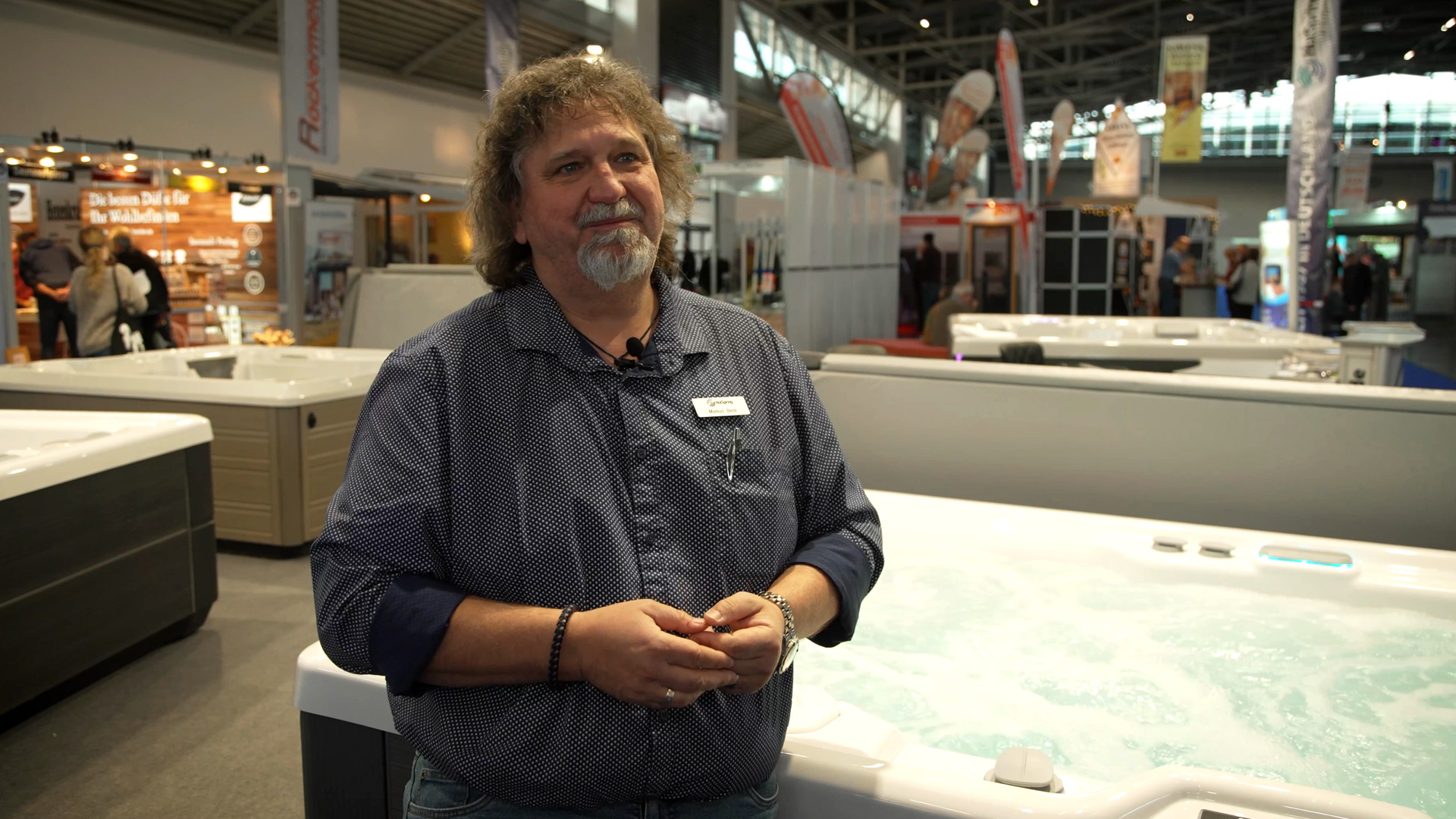 Interview HotSpring Whirlpool Markus Beck Heim Handwerk 2024 Messe München