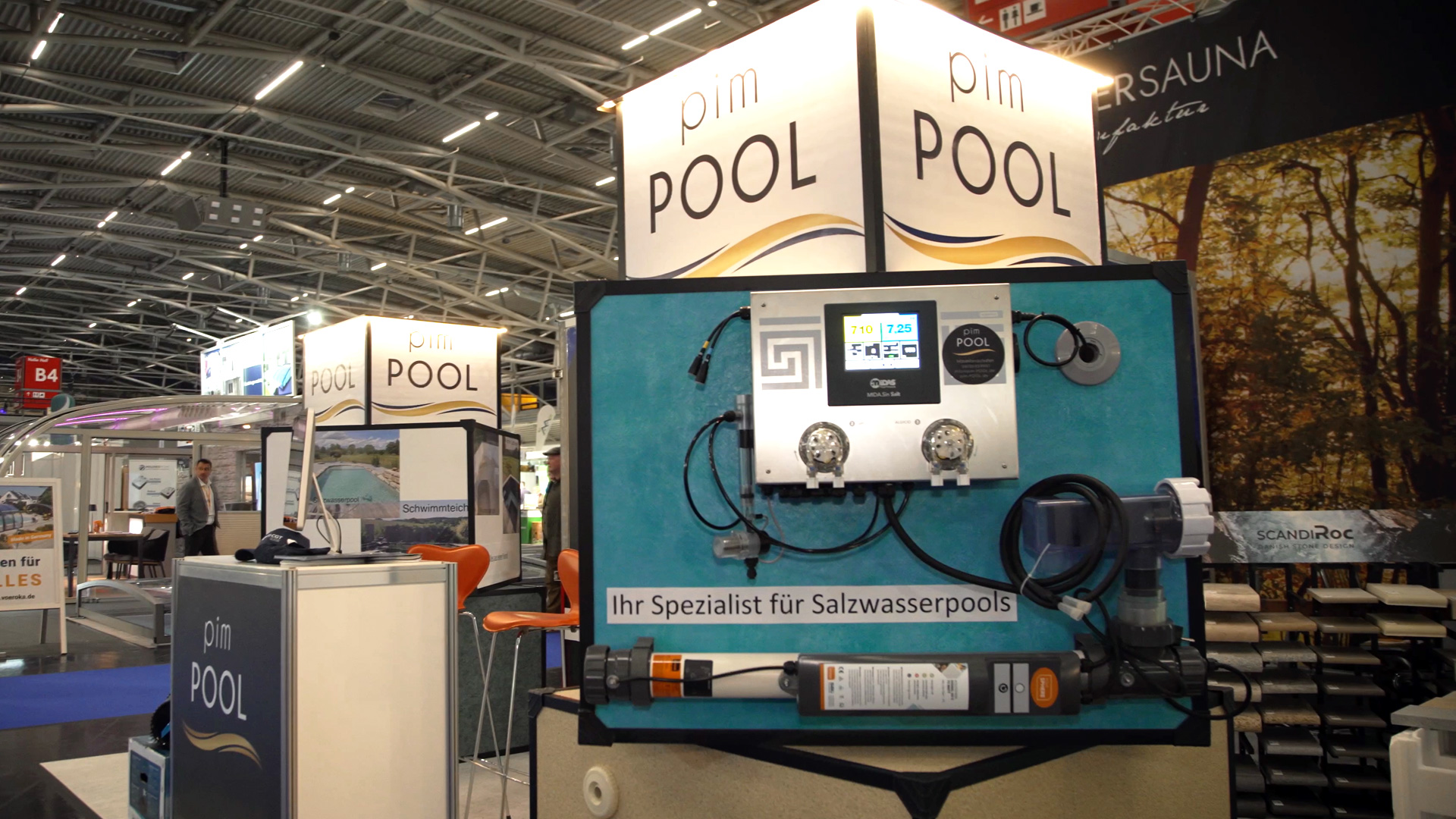 Salzwasser Elektrolyseanlage pim POOL