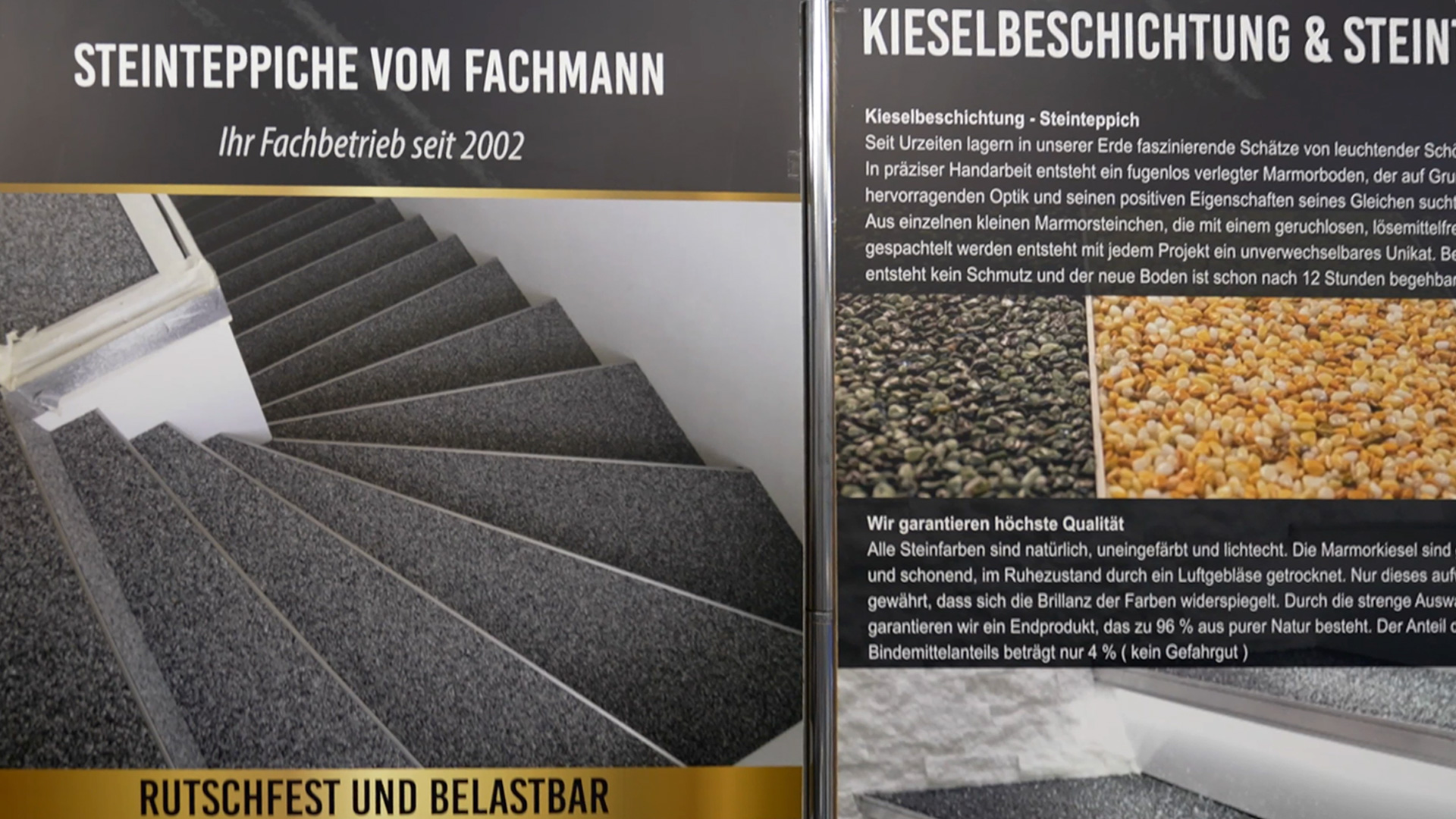 Steinteppiche vom Fachmann Handwerksmesse 2024