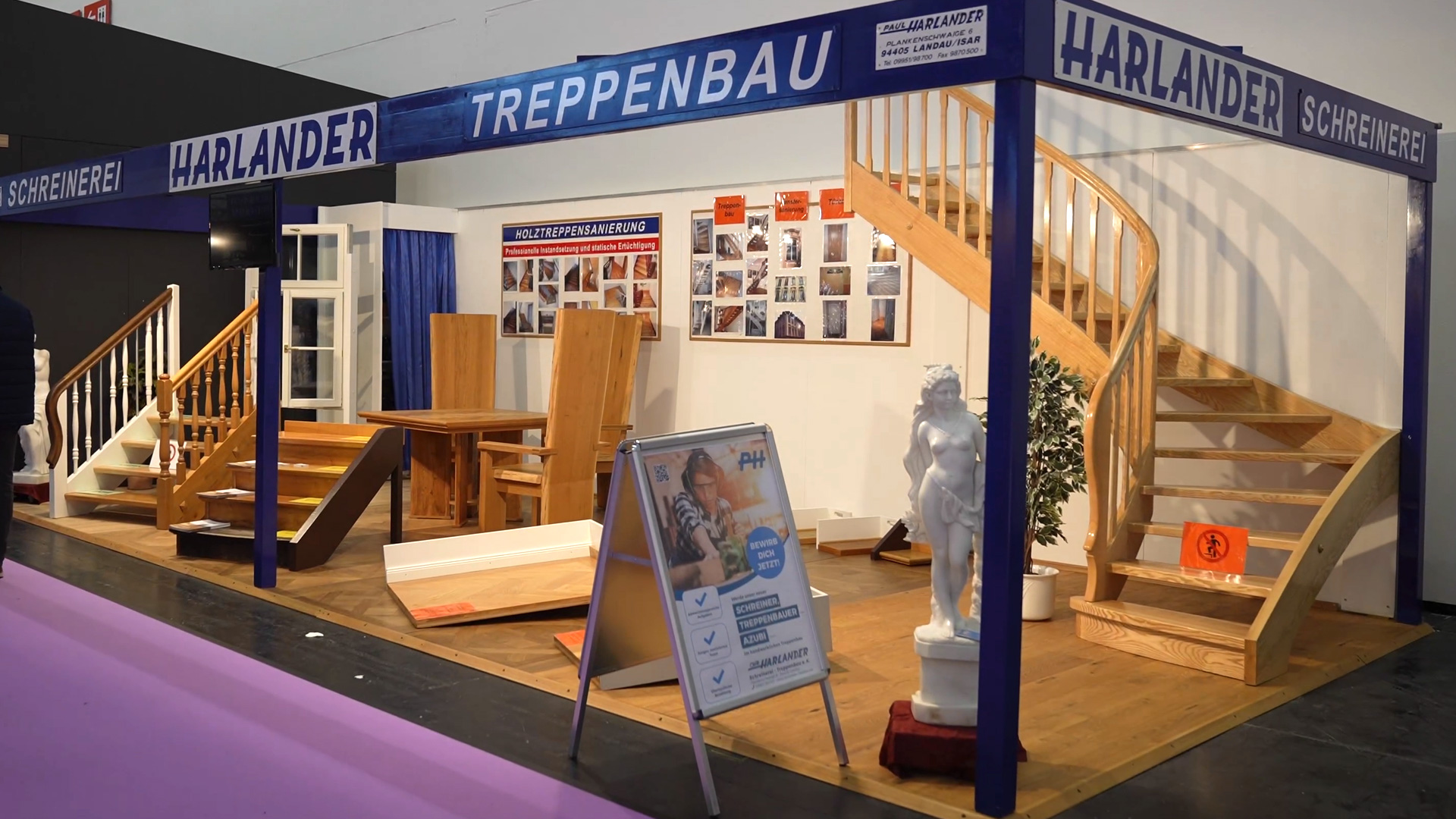 Treppensanierung Harlander Handwerksmesse 2024 München