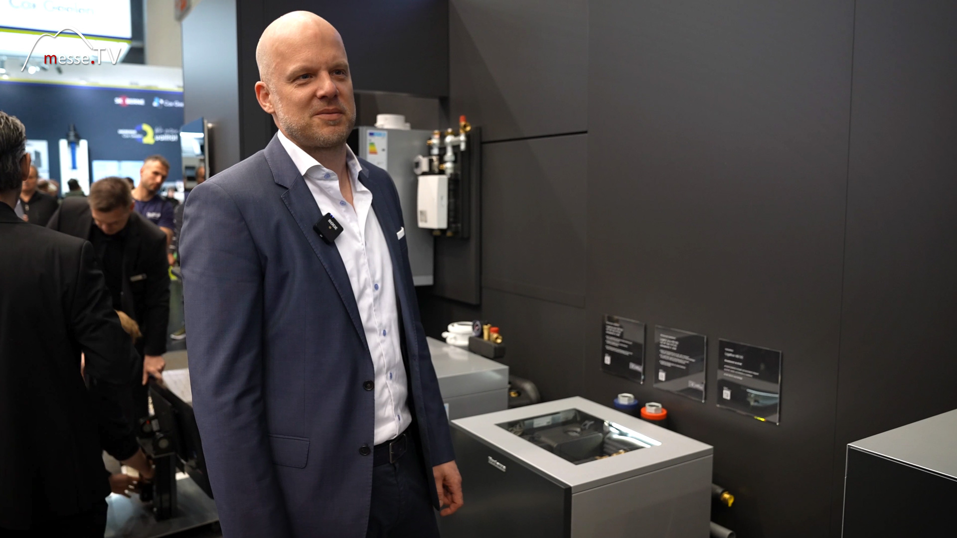 Waermepumpe Hybridsystem Spitzenlastkessel effiziente Leistung IFH Intherm 2024