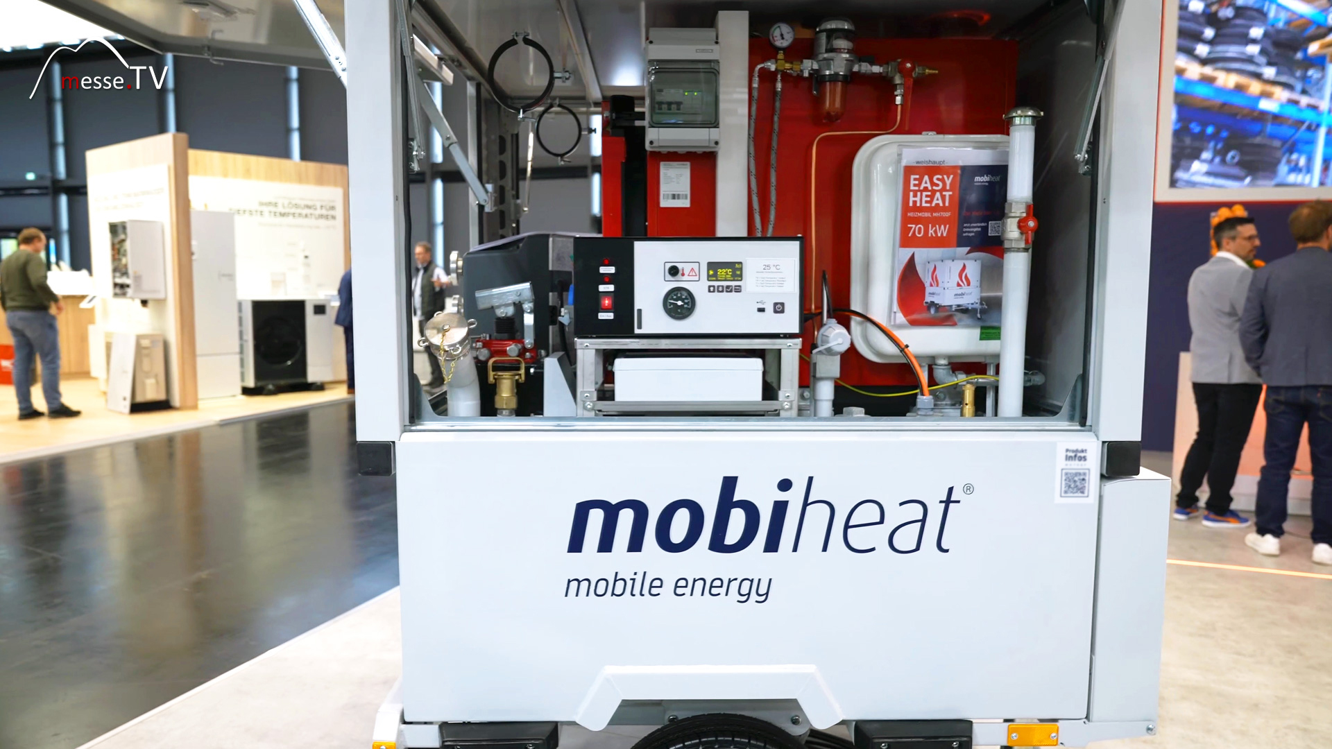 mobiheat mobile Kaelte Waerme 70kW Sanierung