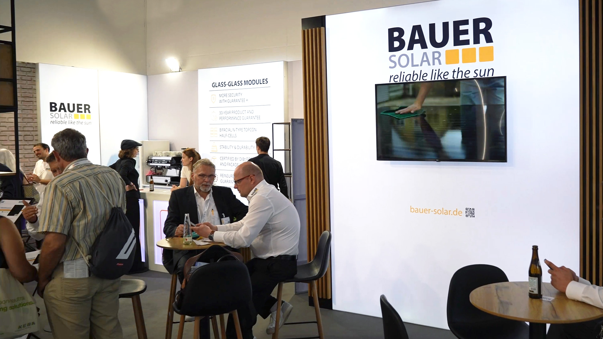 BAUER SOLAR Solarmodulhersteller Intersolar Europe 2024