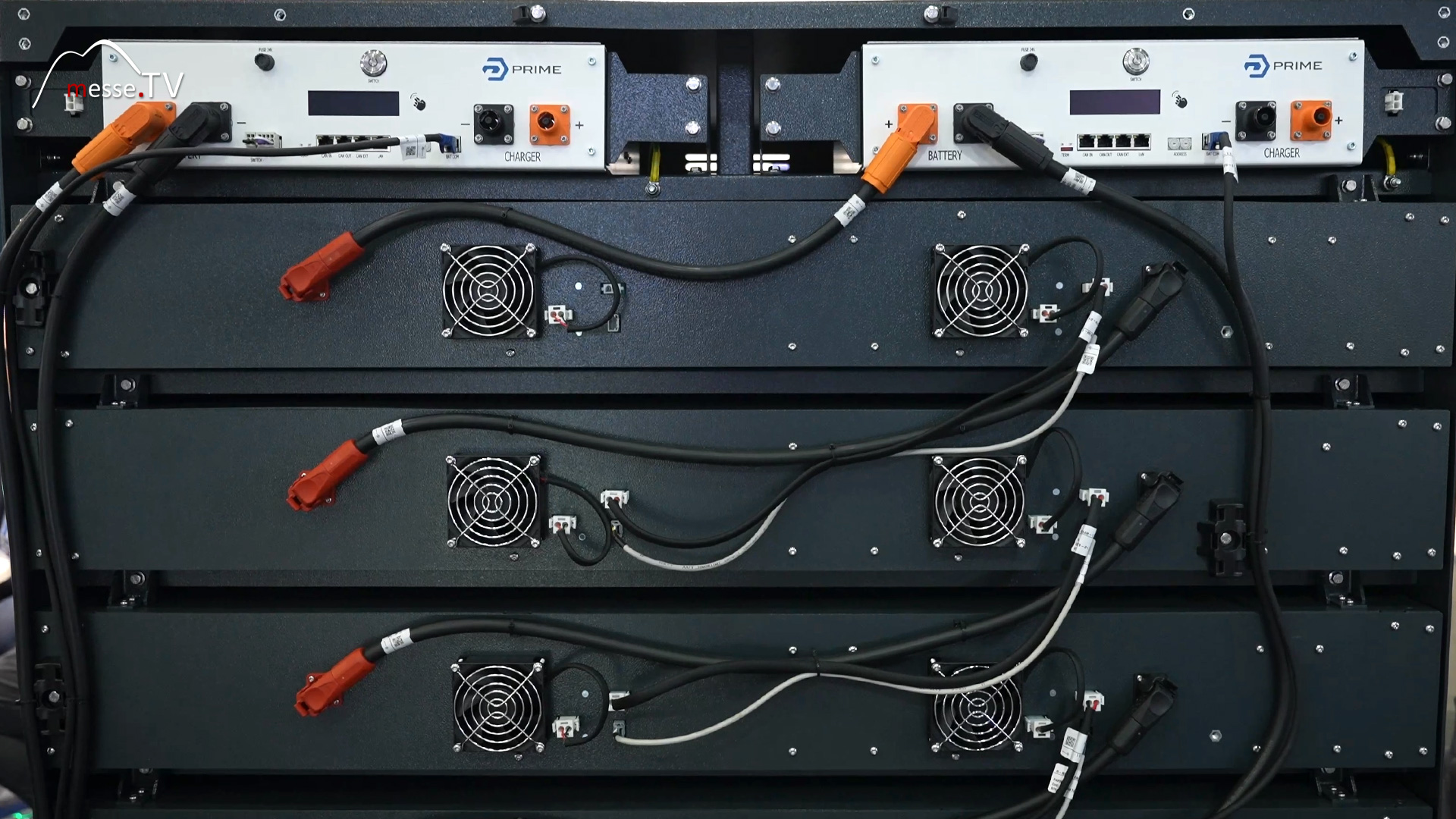 Batterysystem Lithiumzellen modular Intersolar Europe 2024