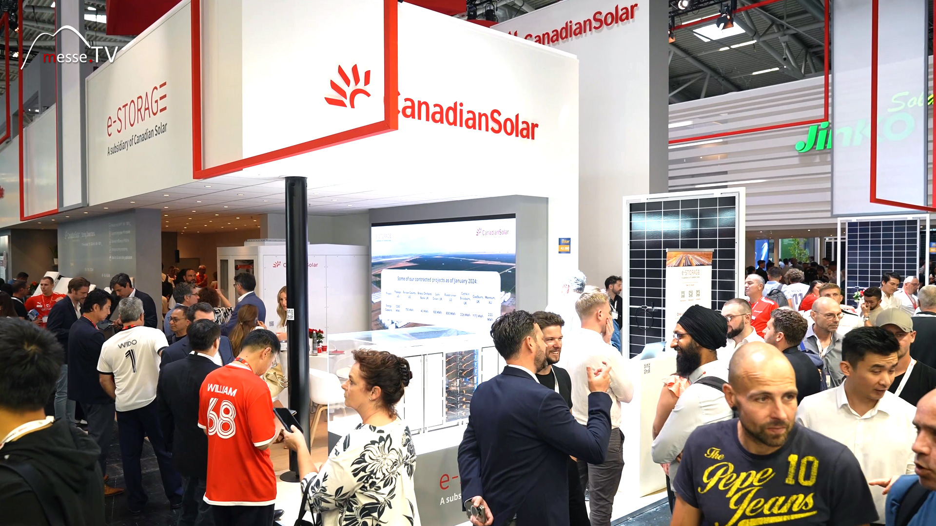 Canadian Solar Solarmodule Intersolar Europe 2024