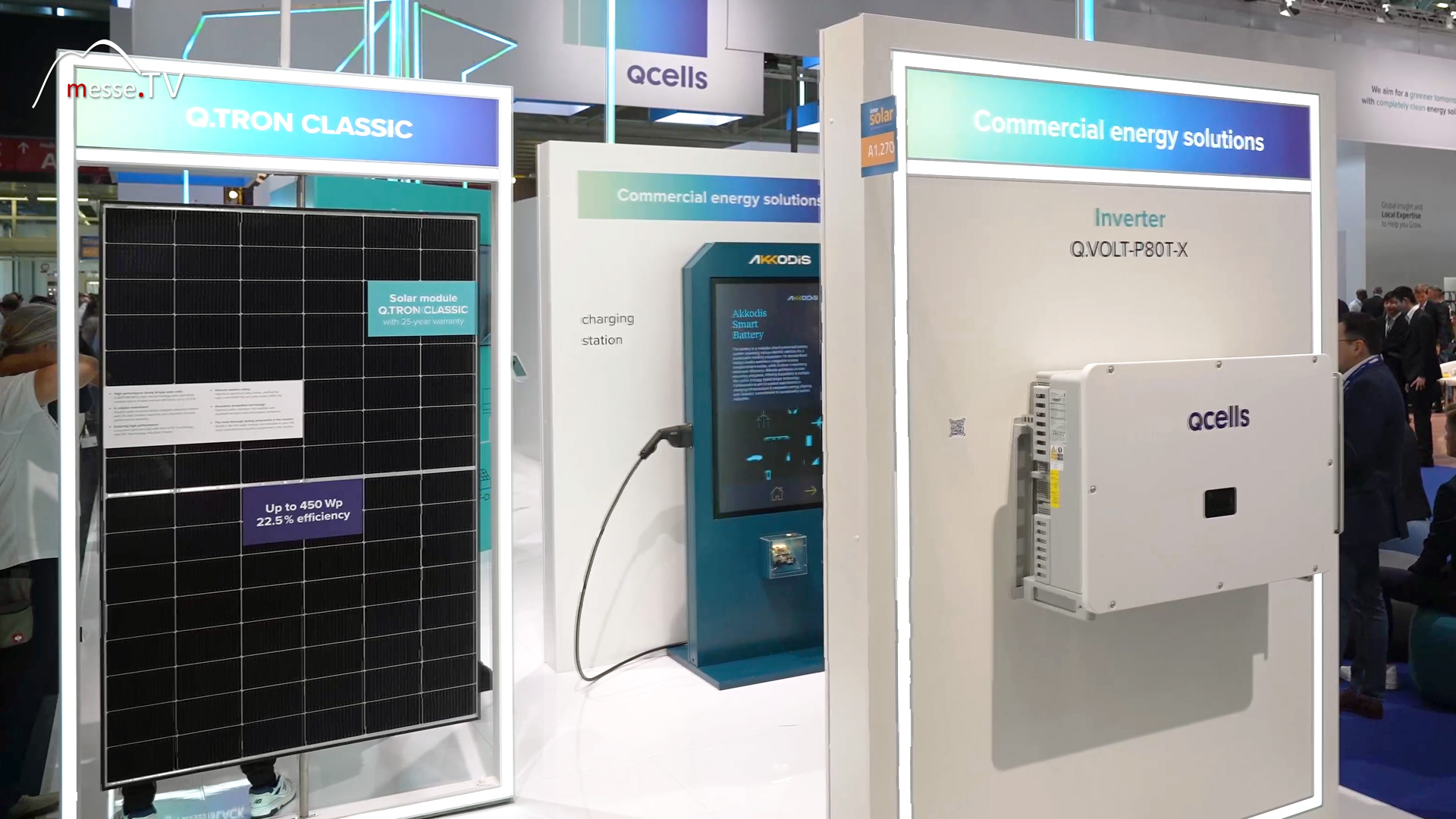 Qcells Solarmodulhersteller Intersolar Europe 2024