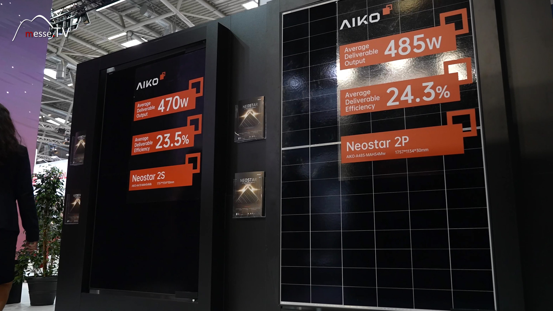 Solarmodule mit Verschattungsoptimierung AIKO