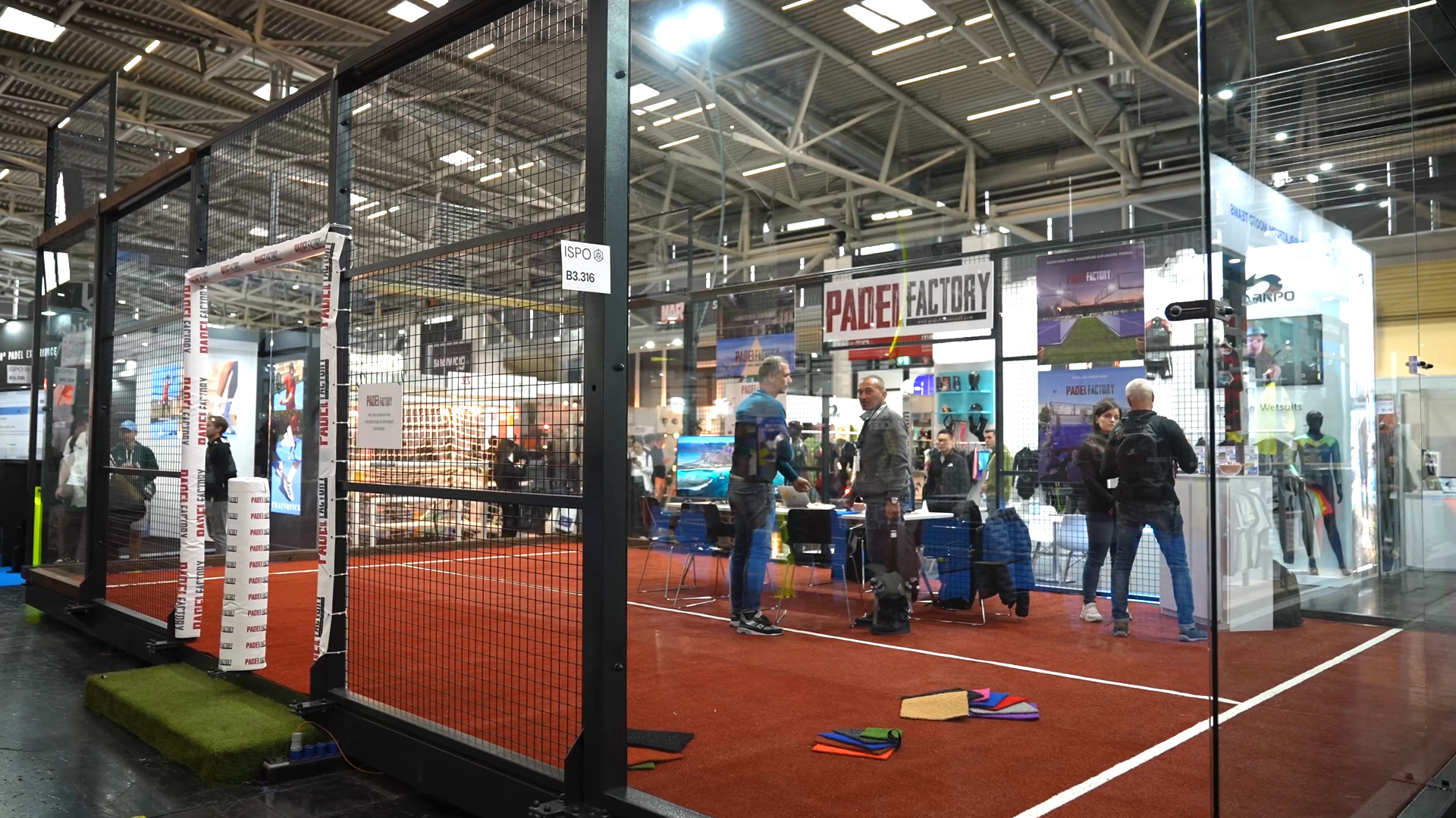 Innovativer Super Panoramic Padel Court Padel Factory