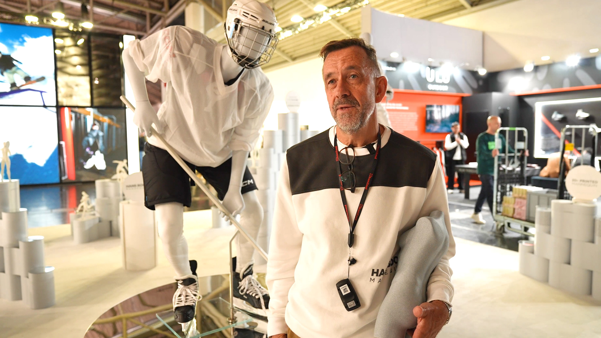 Interview Hans Boodt innovative Schaufensterpuppen 3D Druck ISPO 2024 Messe Muenchen