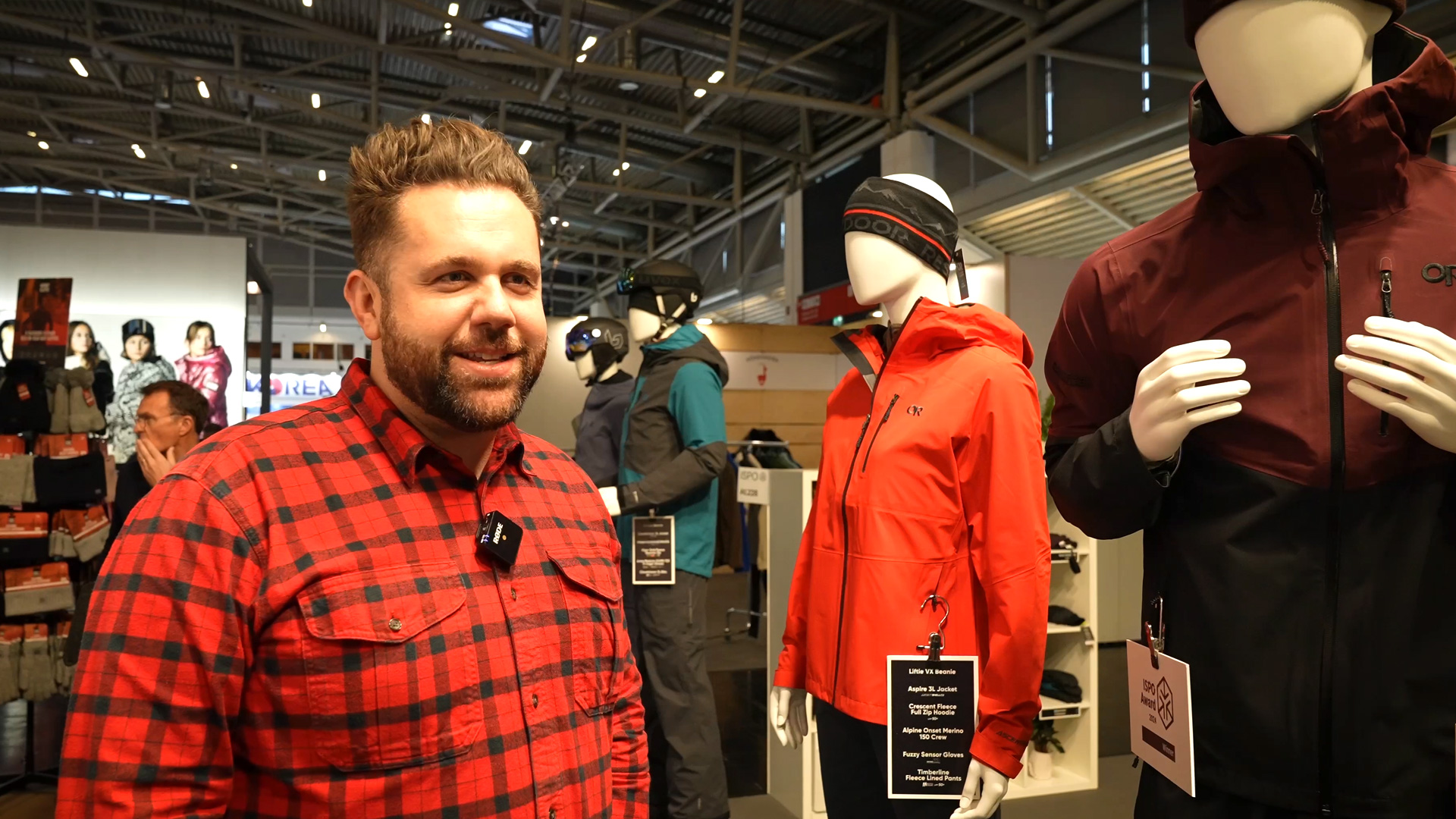 Interview Outdoor Research nachhaltige Mode Chris King ISPO 2024 Messe Muenchen