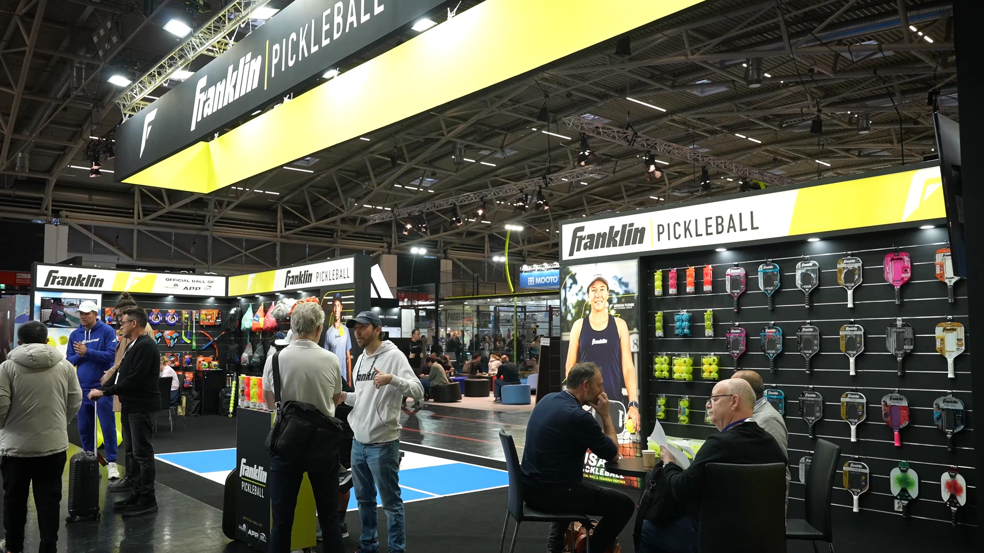 Neuheiten 2024 Franklin Pickleball Messestand ISPO Munich