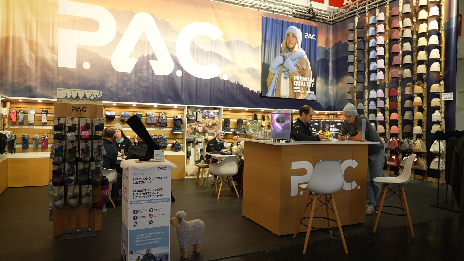 Neuheiten 2024 PAC Messestand ISPO Munich 2024