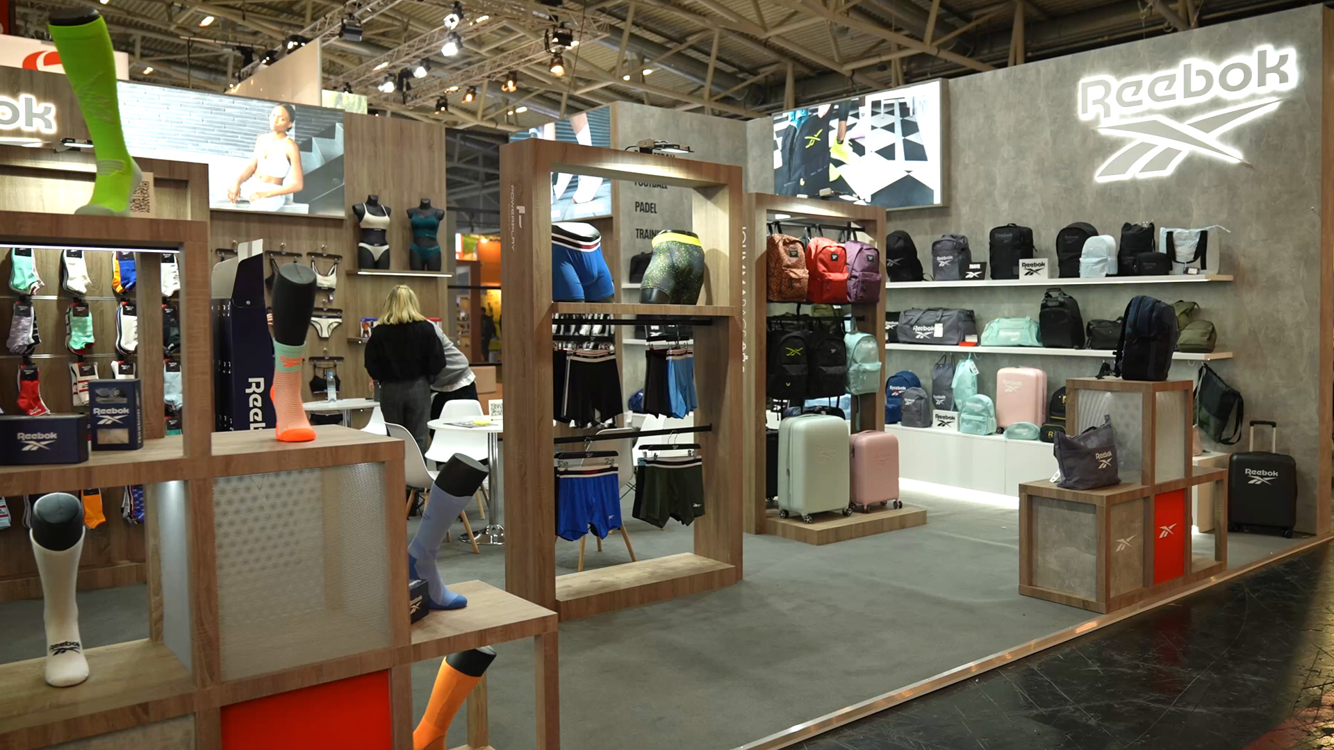 Neuheiten Reebok Messestand ISPO Munich 2024