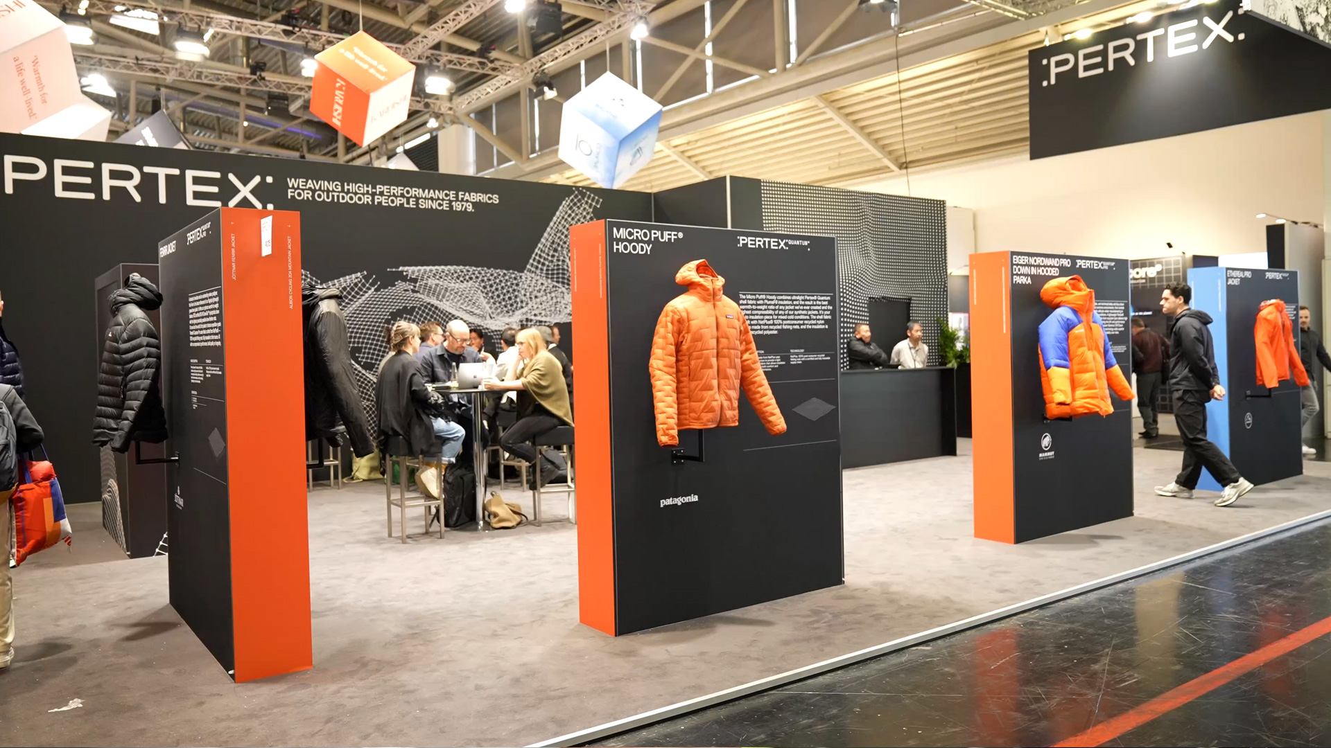 Pertex Quantum und NetPlus Materialien ISPO Munich 2024