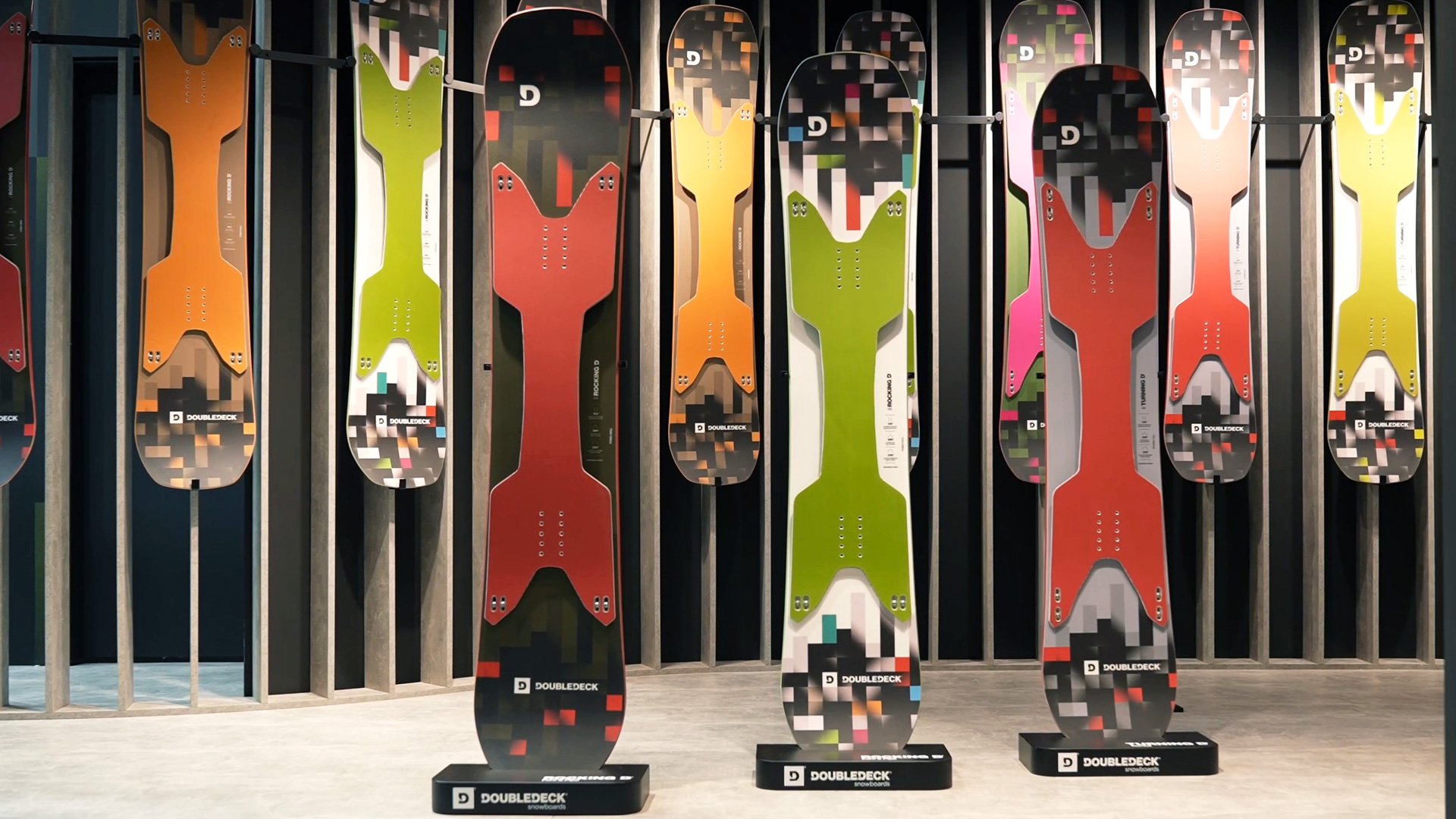 Snowboard innovatives Bow Design Doubledeck Snowboards