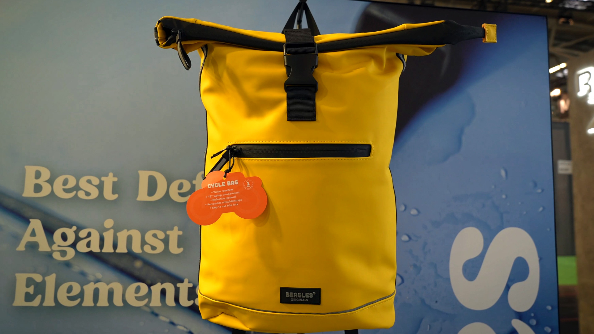 wasserdichter Fahrradrucksack Schutz vor Regen Wind und Schmutz