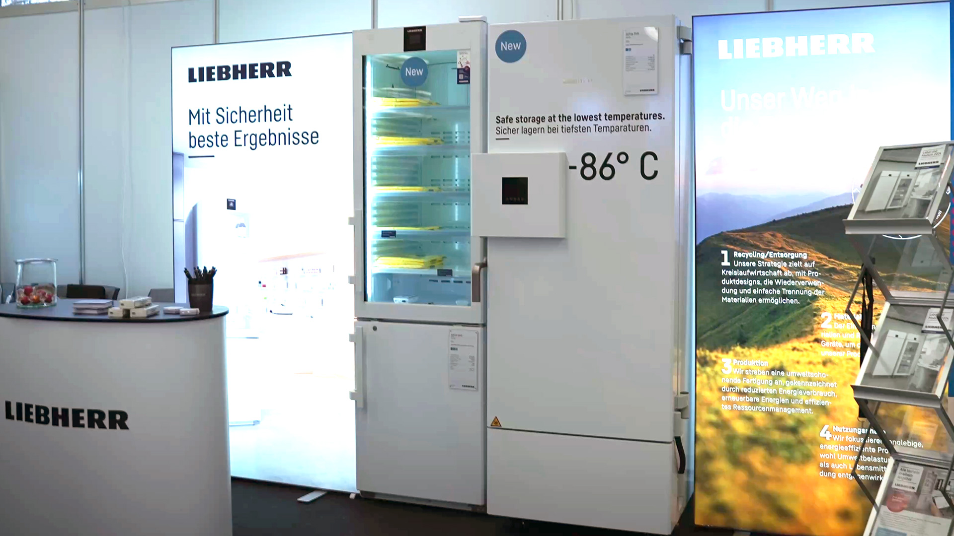 Innovationen Liebherr Labor und Medizin Messe LAB SUPPLY 2024 Hamburg