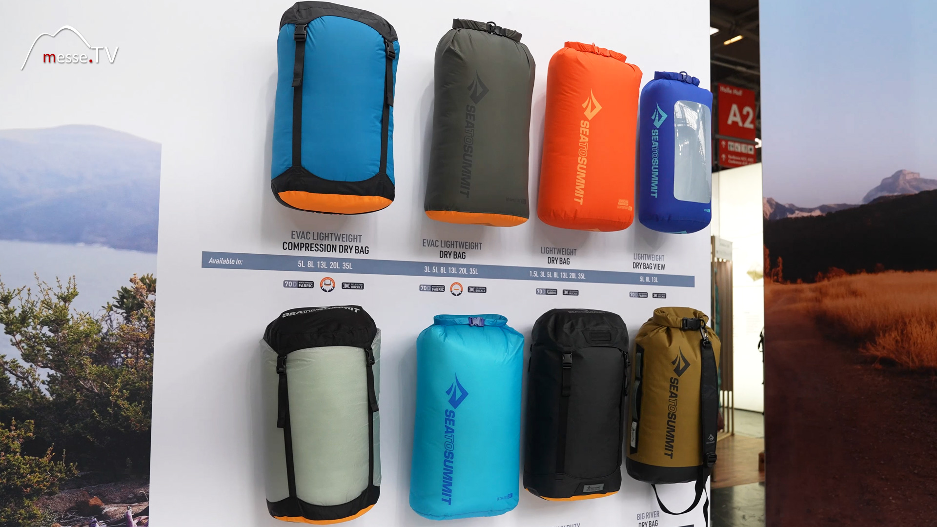 Dry Bag Kompressionssack OutDoor by ISPO 2024
