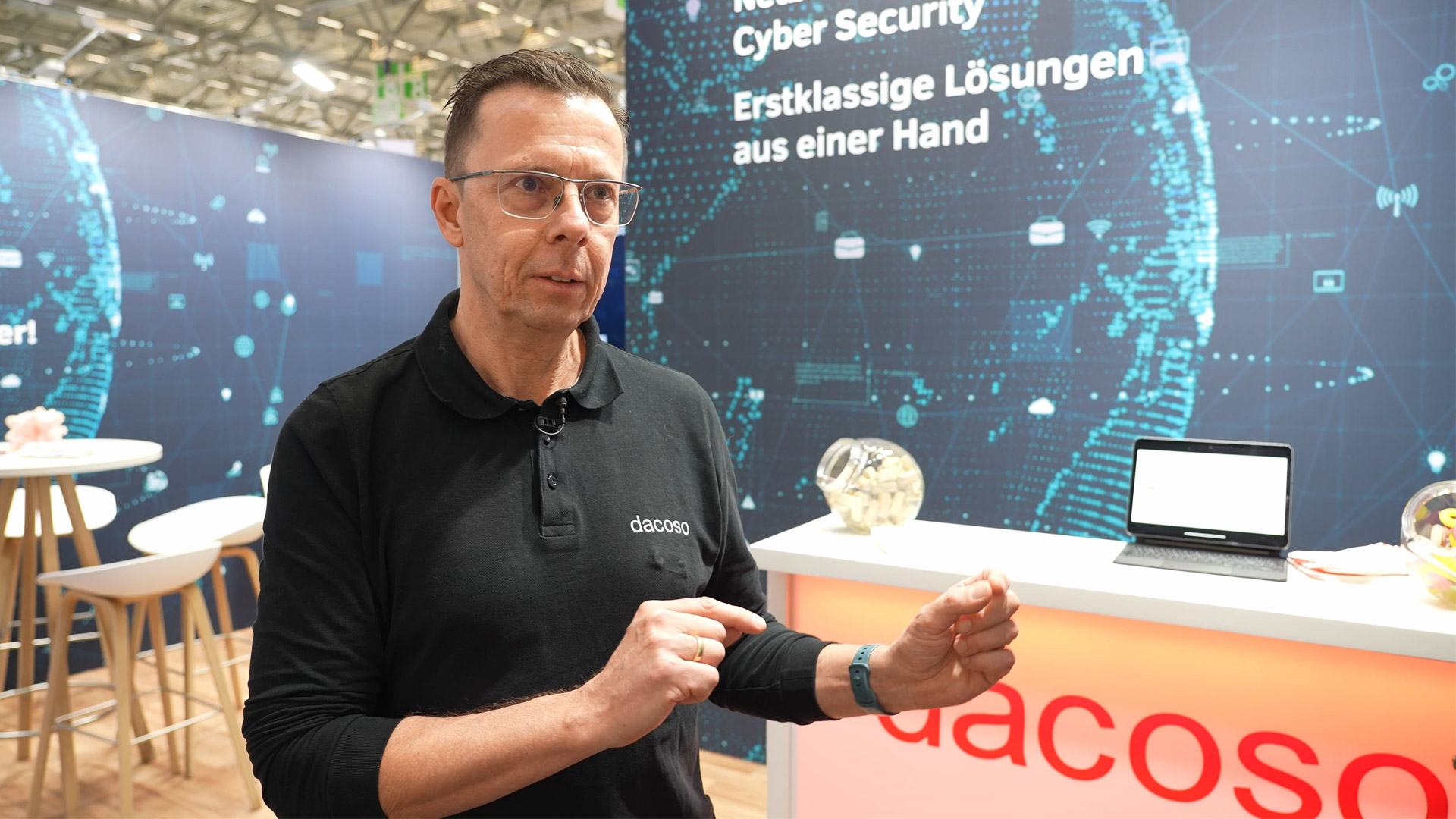 Quantensichere Kommunikation mit innovativer Technologie dacoso PMRExpo 2024